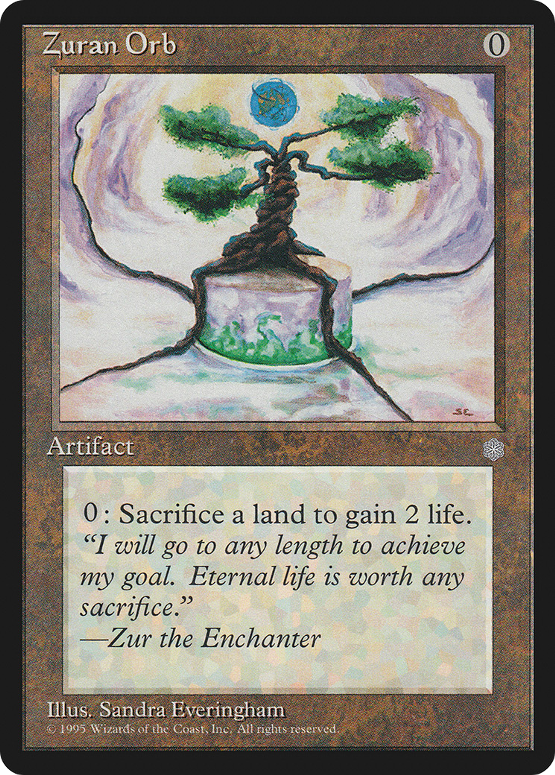 Orbe zuranienne — Ice Age — Magic: The Gathering