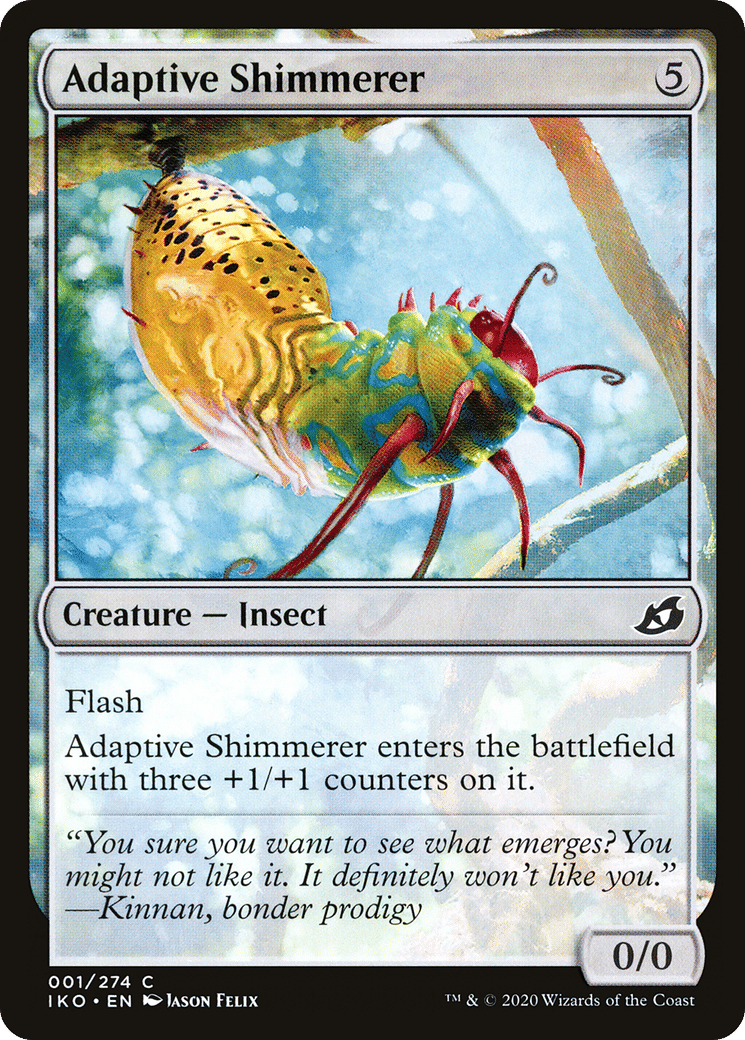 Adaptive Shimmerer — Ikoria: Lair of Behemoths — Magic: The Gathering
