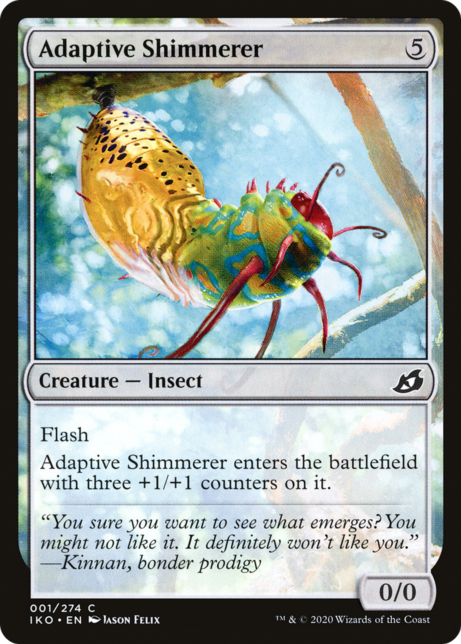 Scintilleur évolutif — Ikoria: Lair of Behemoths — Magic: The Gathering