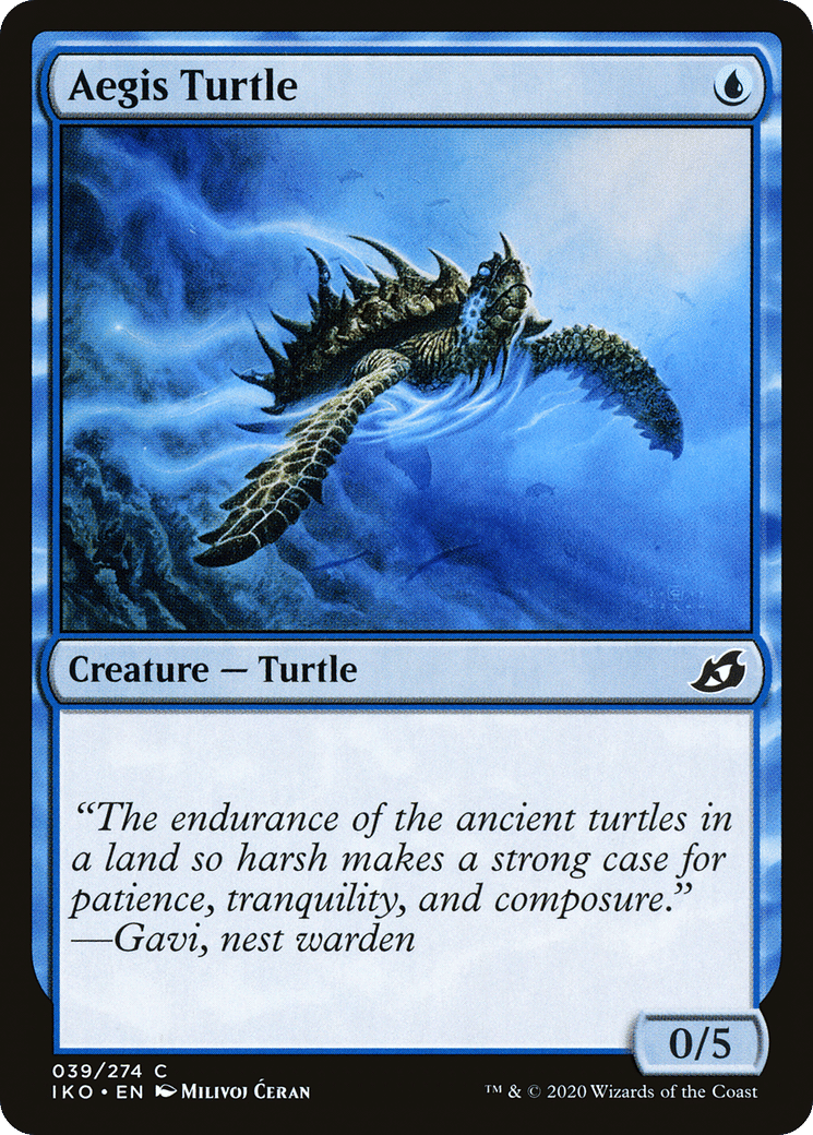 Aegis Turtle — Ikoria: Lair of Behemoths — Magic: The Gathering