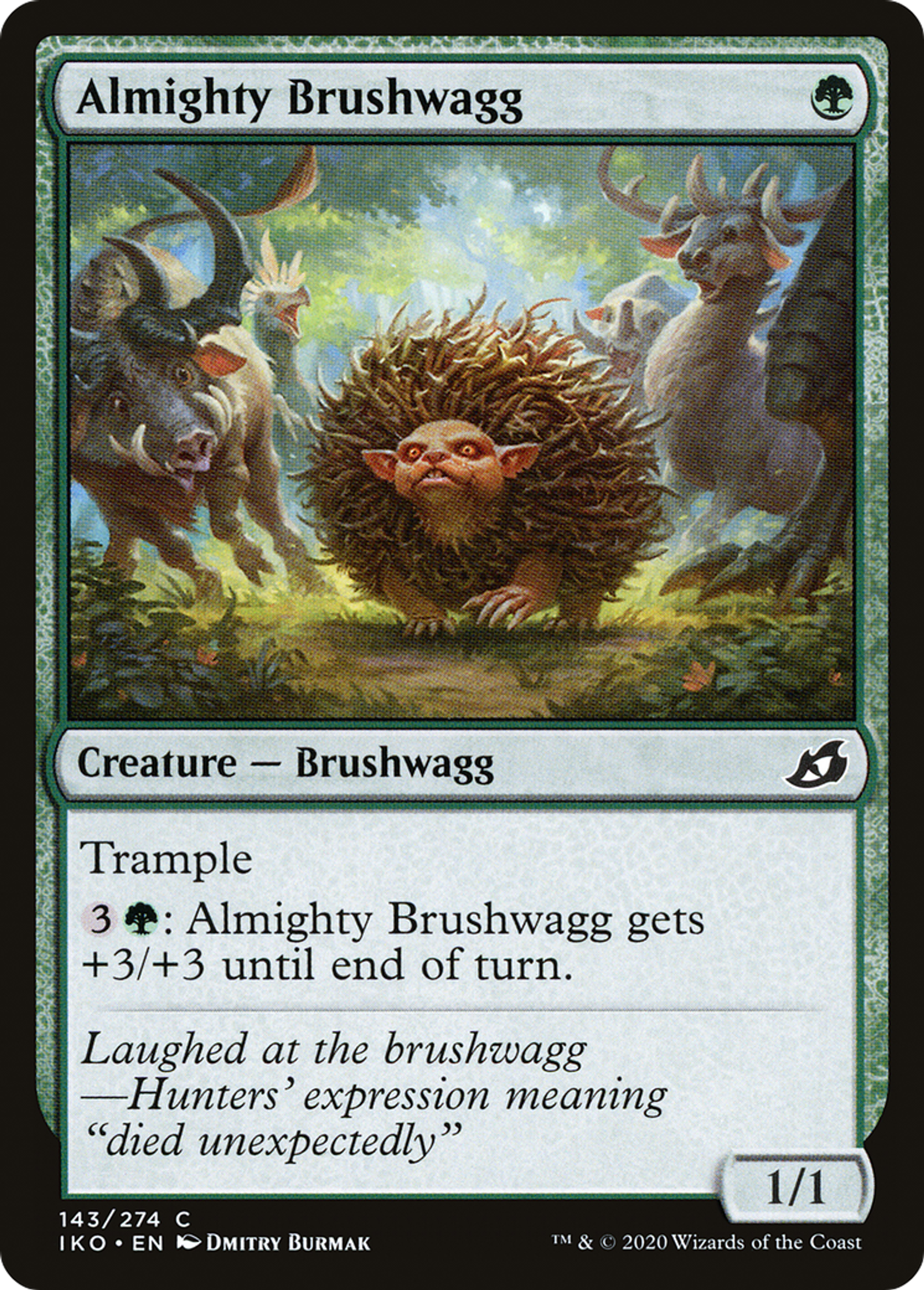 Bosquérisson tout-puissant — Ikoria: Lair of Behemoths — Magic: The Gathering