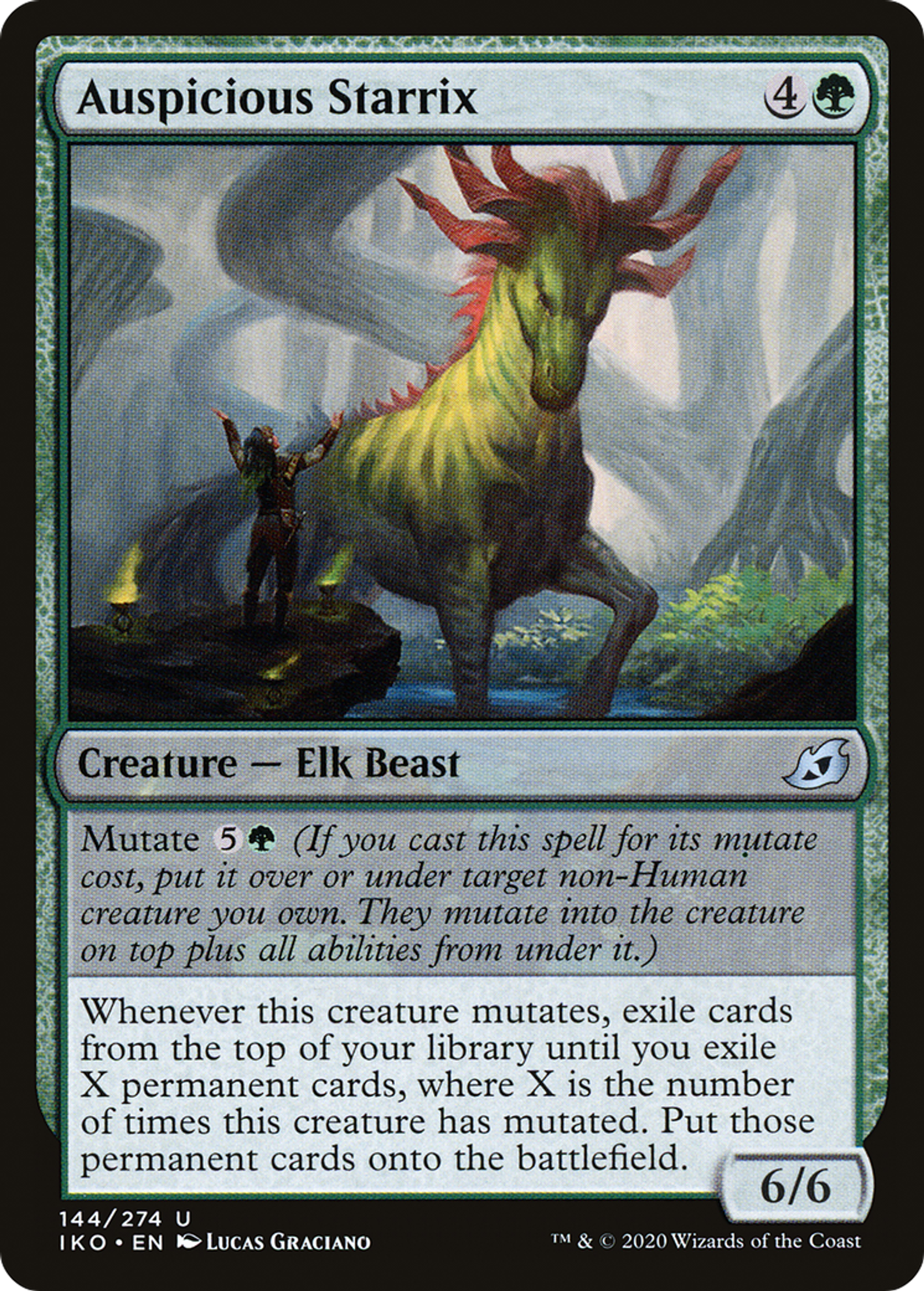 Auspicious Starrix — Ikoria: Lair of Behemoths — Magic: The Gathering