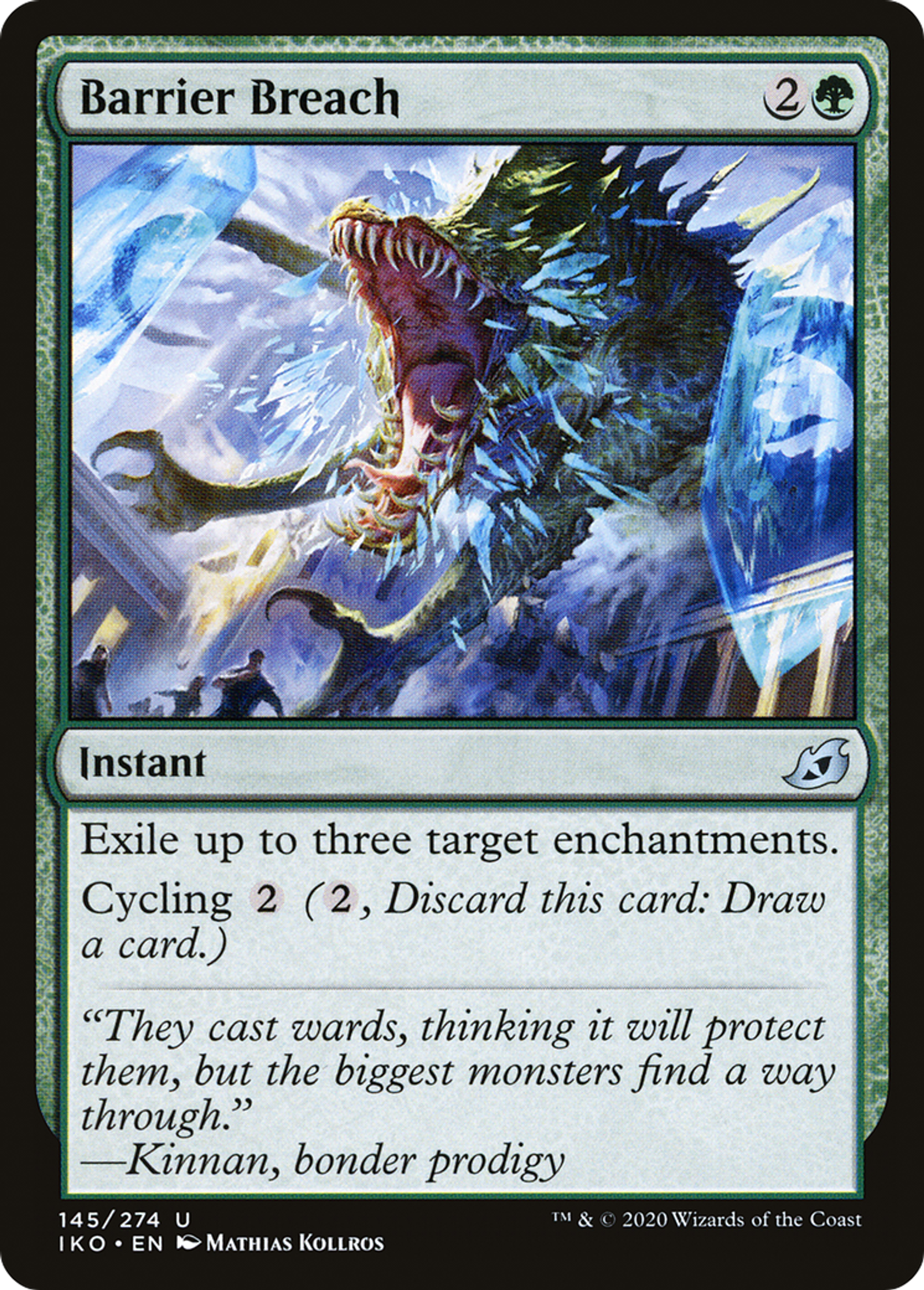 Barrier Breach — Ikoria: Lair of Behemoths — Magic: The Gathering