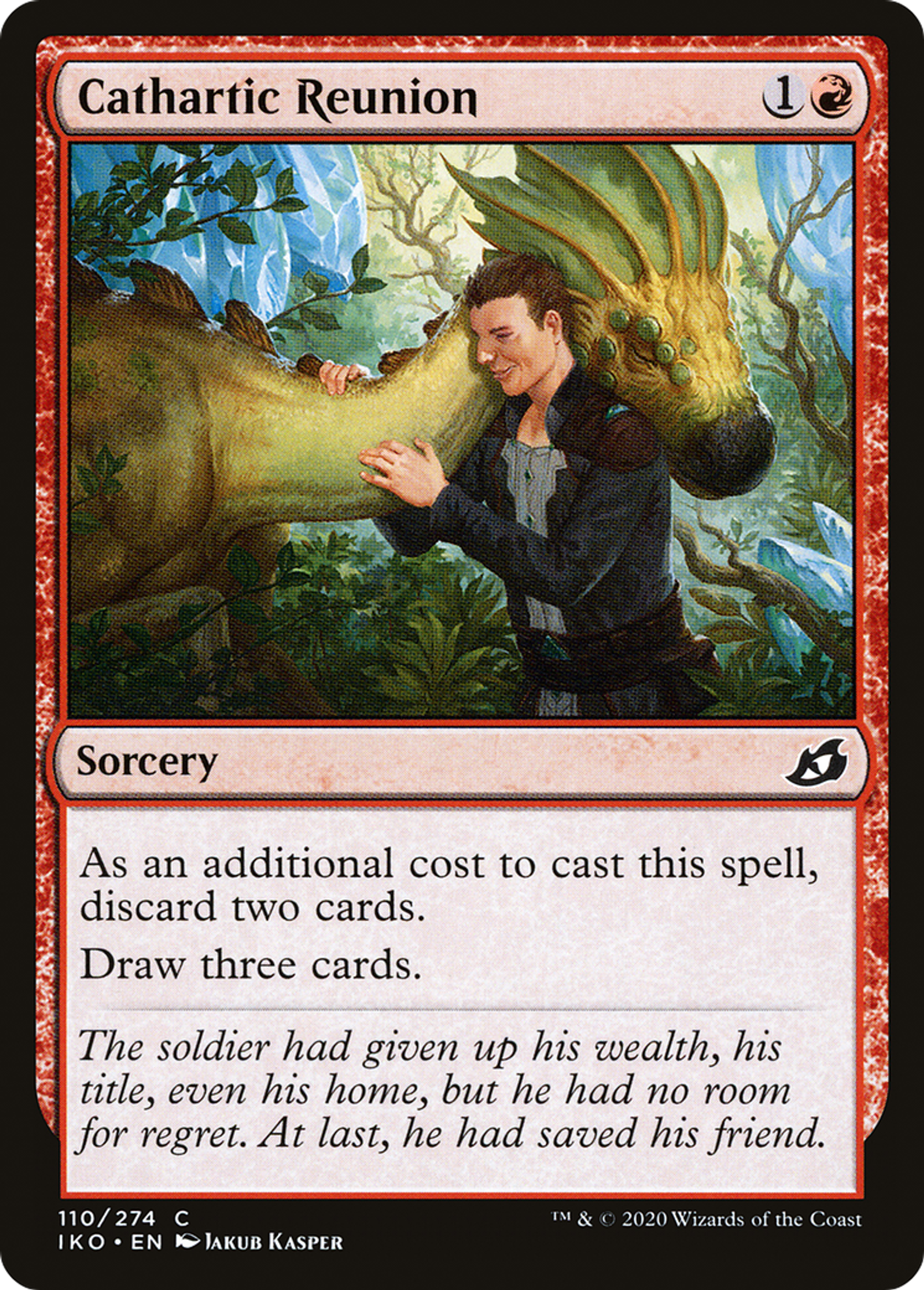 Cathartic Reunion — Ikoria: Lair of Behemoths — Magic: The Gathering