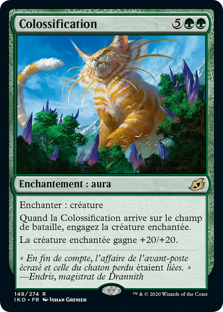 Colossification — Ikoria: Lair of Behemoths — Magic: The Gathering