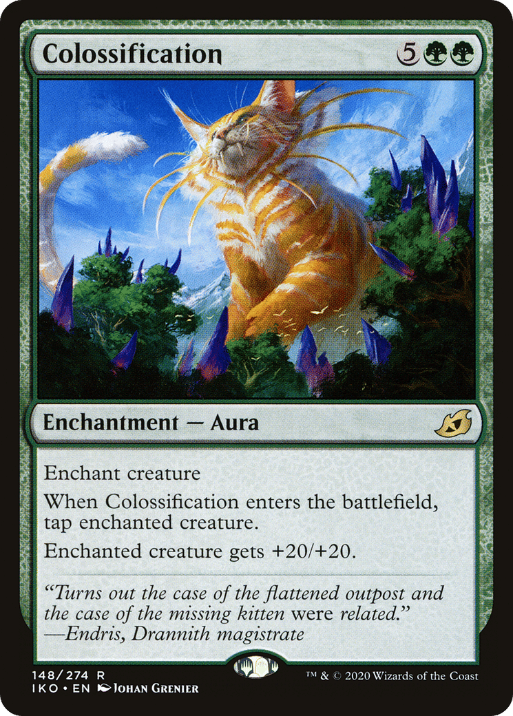 Colossification — Ikoria: Lair of Behemoths — Magic: The Gathering