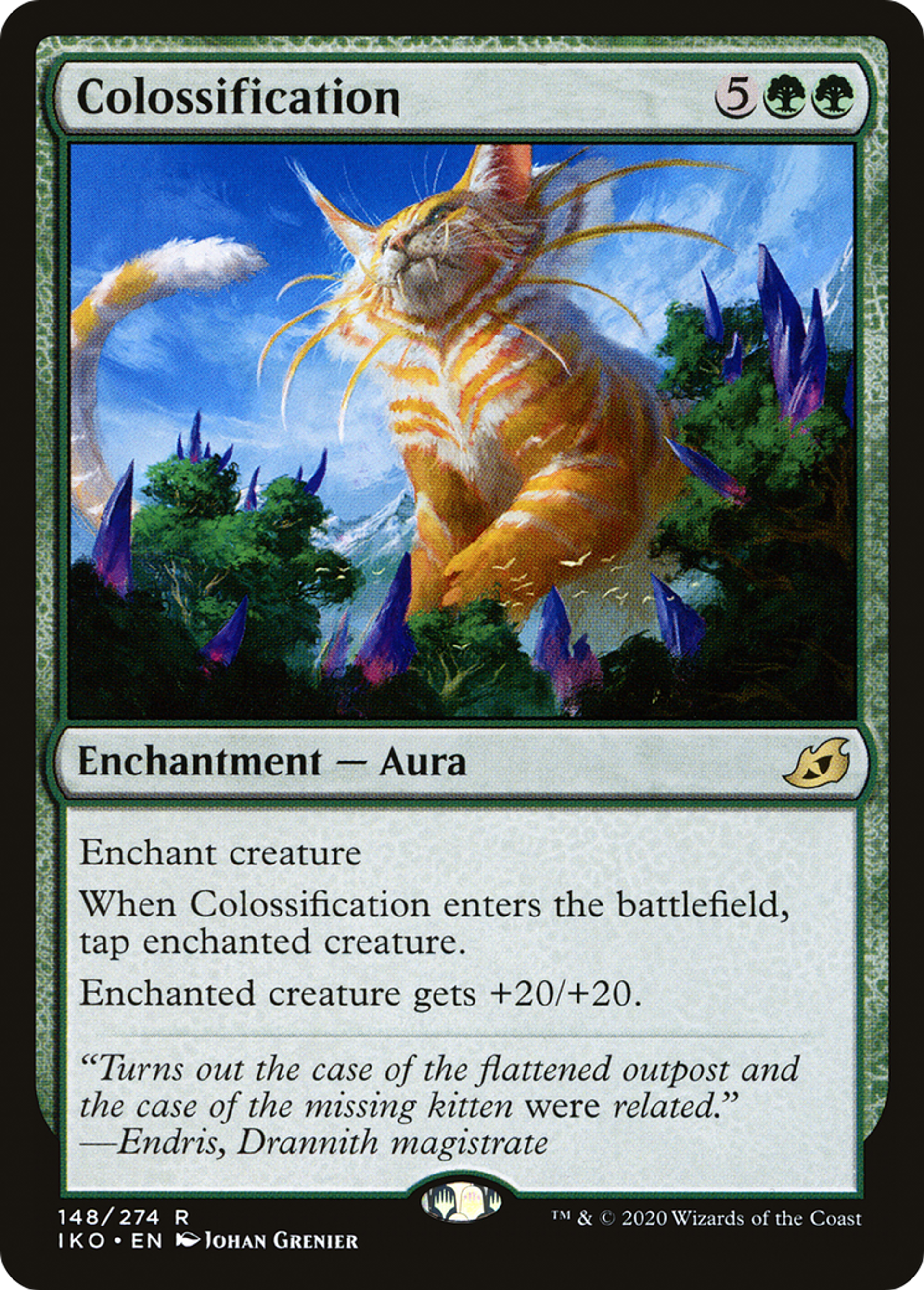 Colossification — Ikoria: Lair of Behemoths — Magic: The Gathering