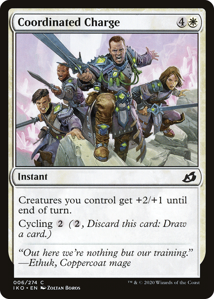 Coordinated Charge — Ikoria: Lair of Behemoths — Magic: The Gathering