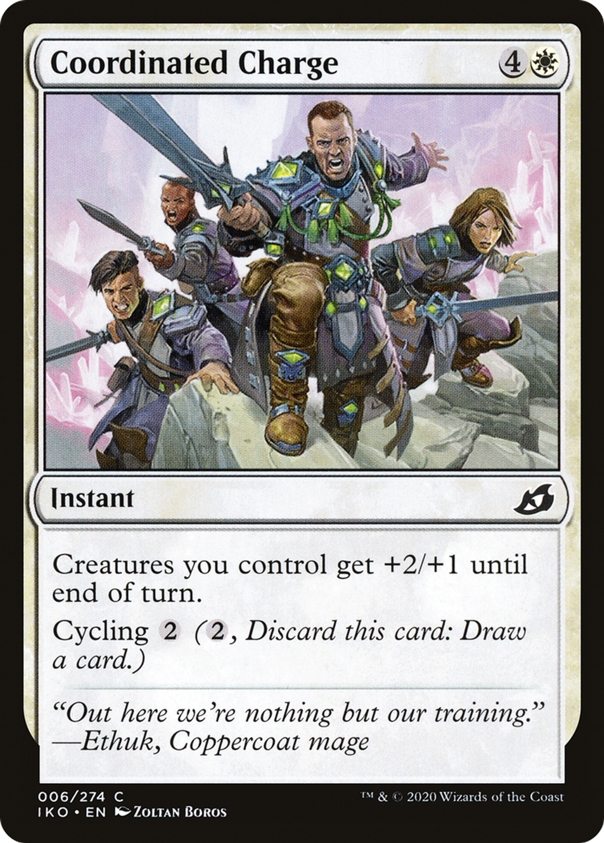 Coordinated Charge — Ikoria: Lair of Behemoths — Magic: The Gathering