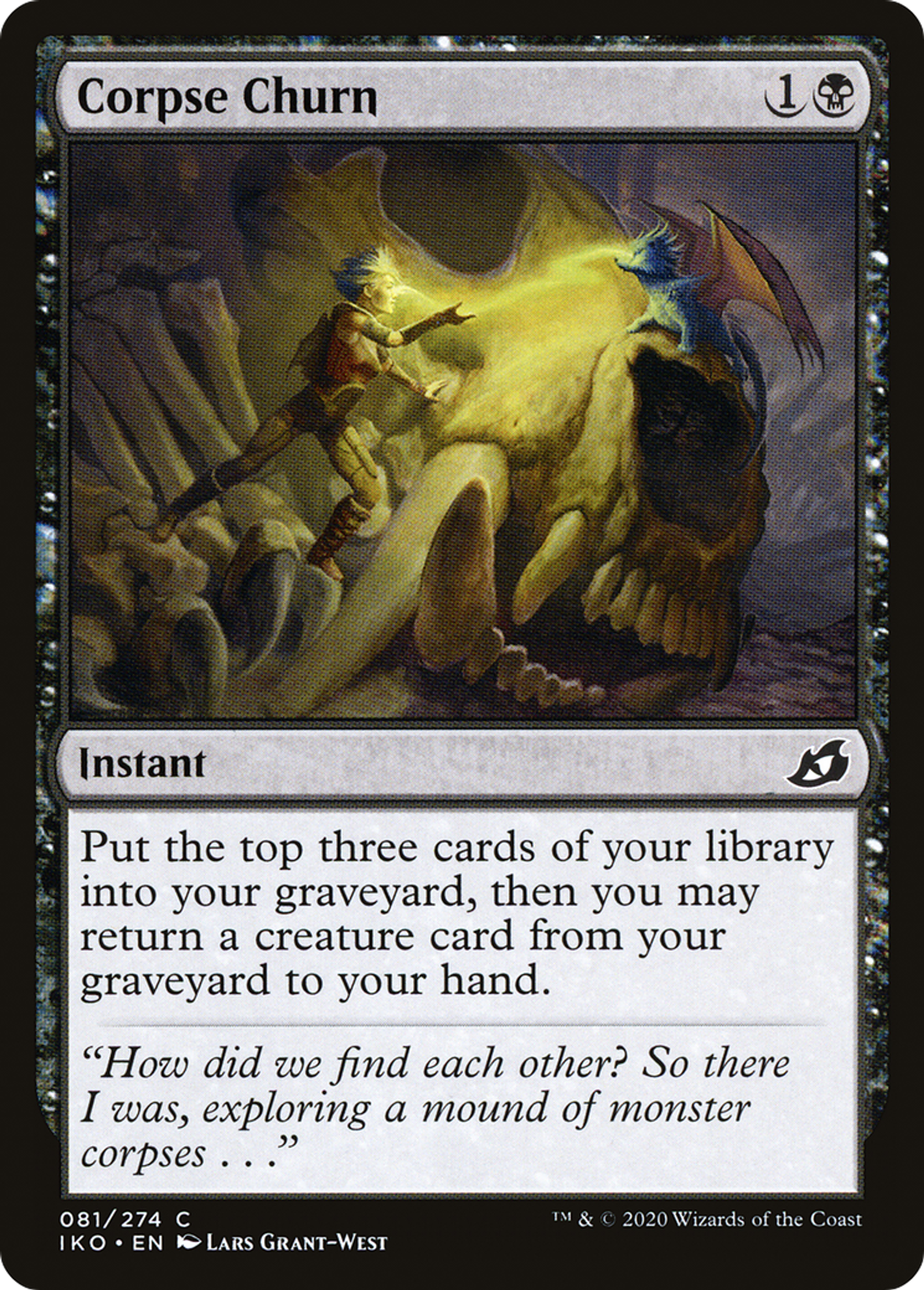 Corpse Churn — Ikoria: Lair of Behemoths — Magic: The Gathering