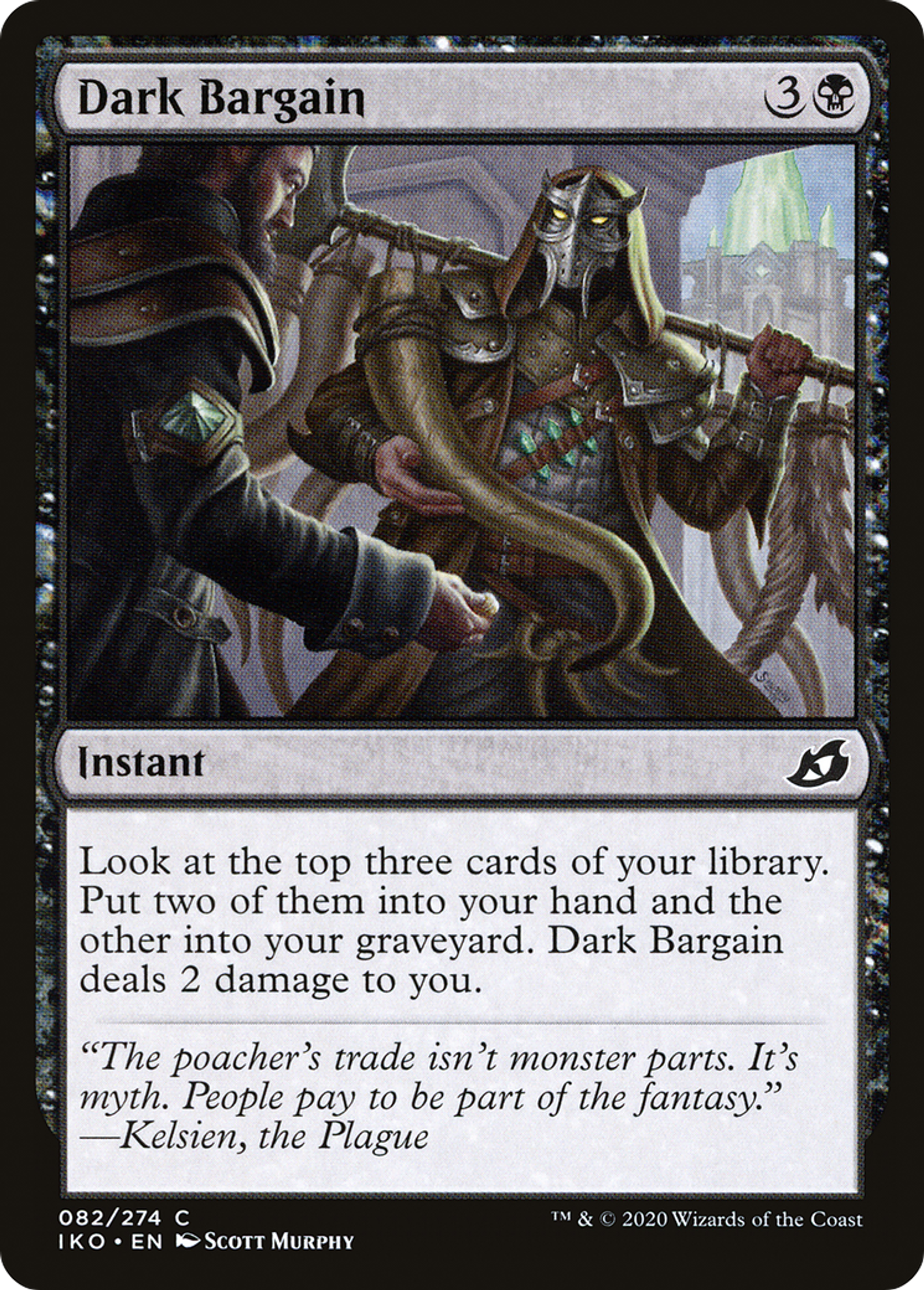 Dark Bargain — Ikoria: Lair of Behemoths — Magic: The Gathering