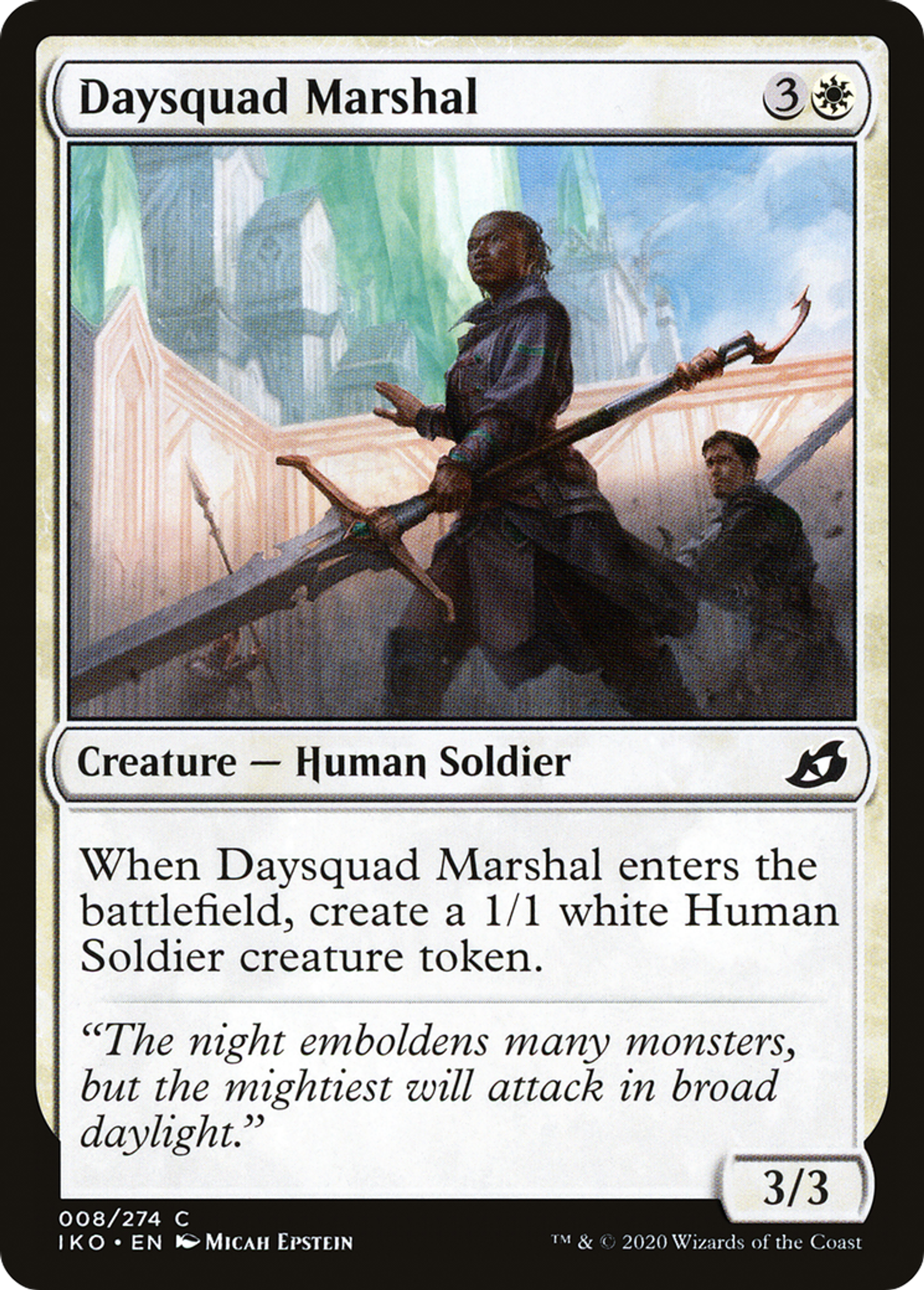 Daysquad Marshal — Ikoria: Lair of Behemoths — Magic: The Gathering
