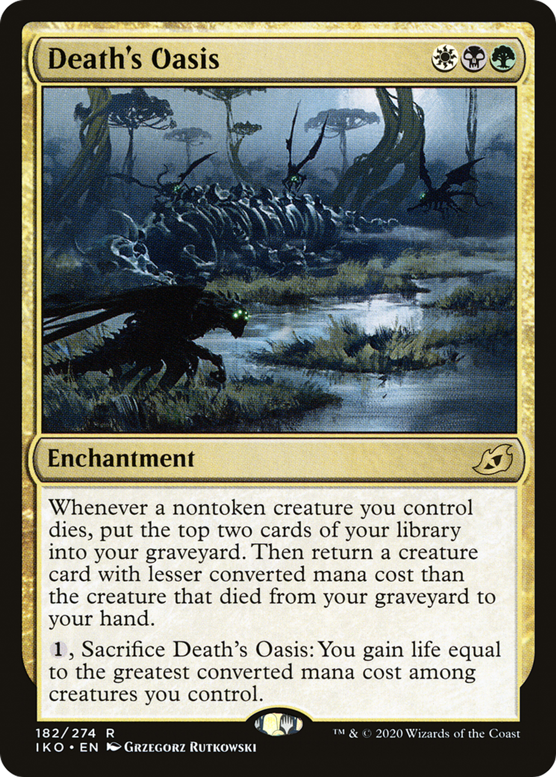 Death's Oasis — Ikoria: Lair of Behemoths — Magic: The Gathering