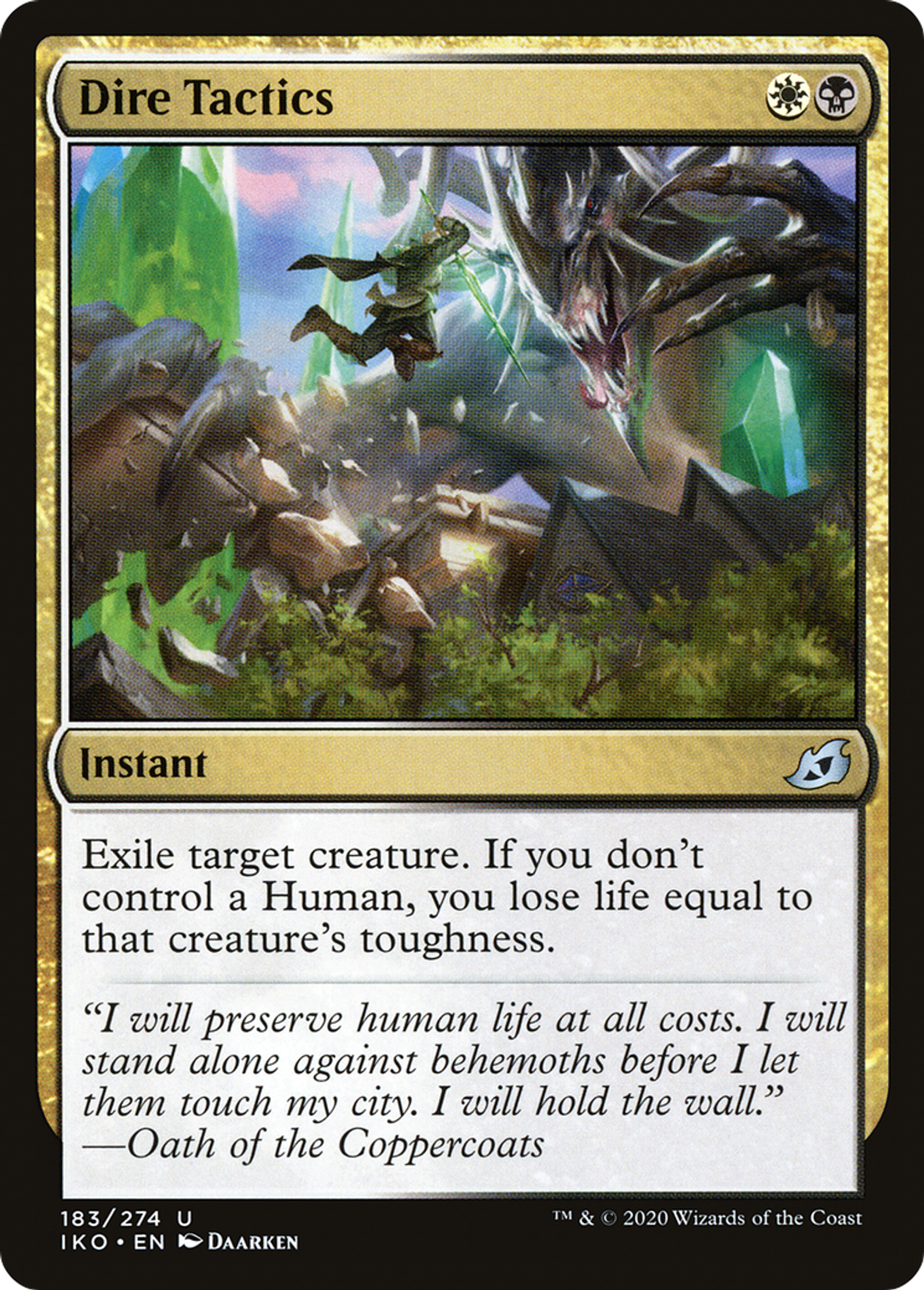 Dire Tactics — Ikoria: Lair of Behemoths — Magic: The Gathering