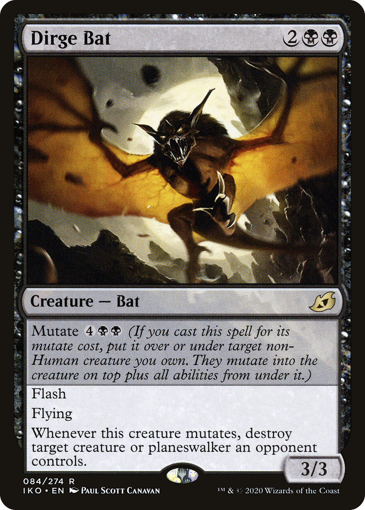 Dirge Bat — Ikoria: Lair of Behemoths — Magic: The Gathering