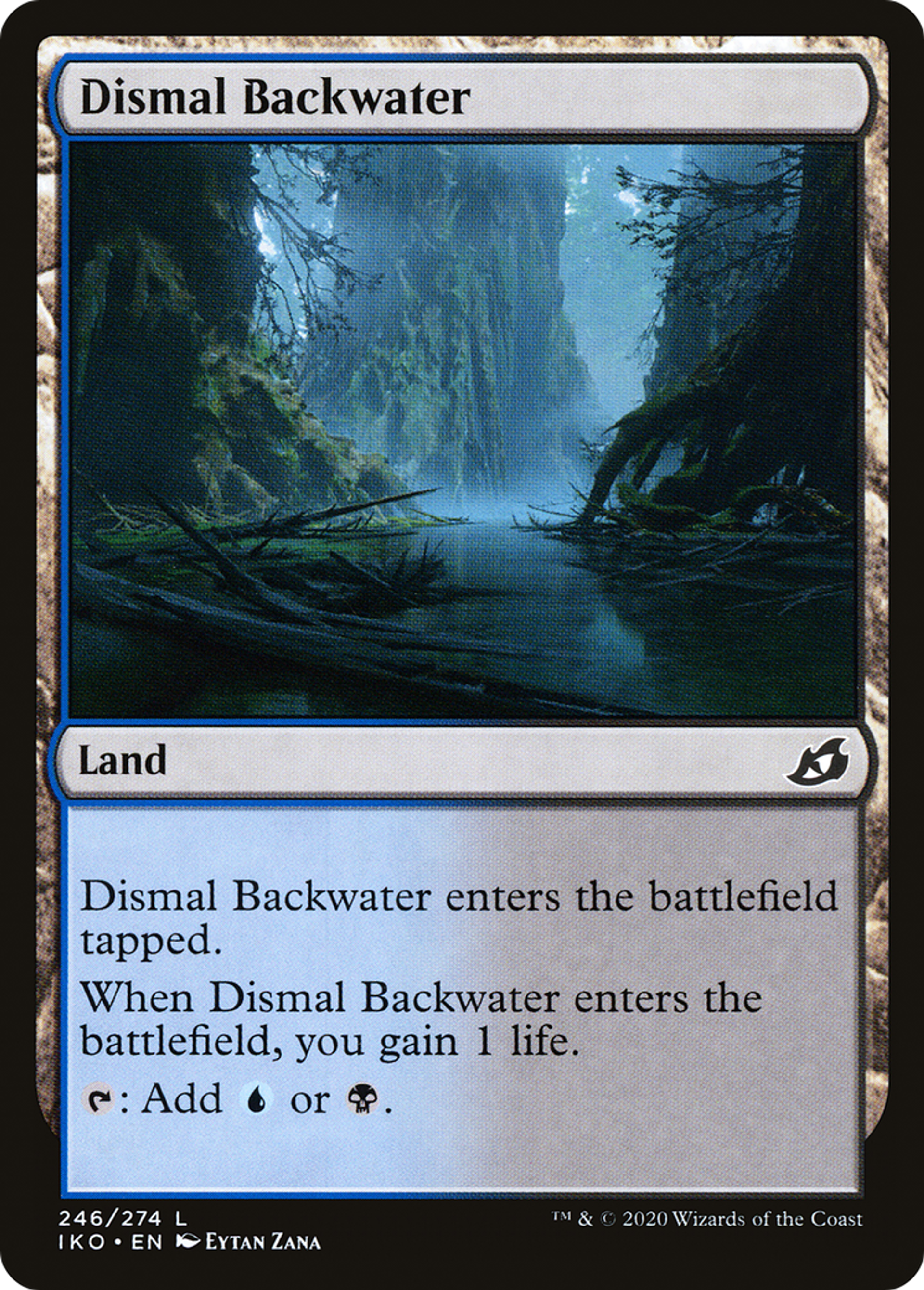 Dismal Backwater — Ikoria: Lair of Behemoths — Magic: The Gathering