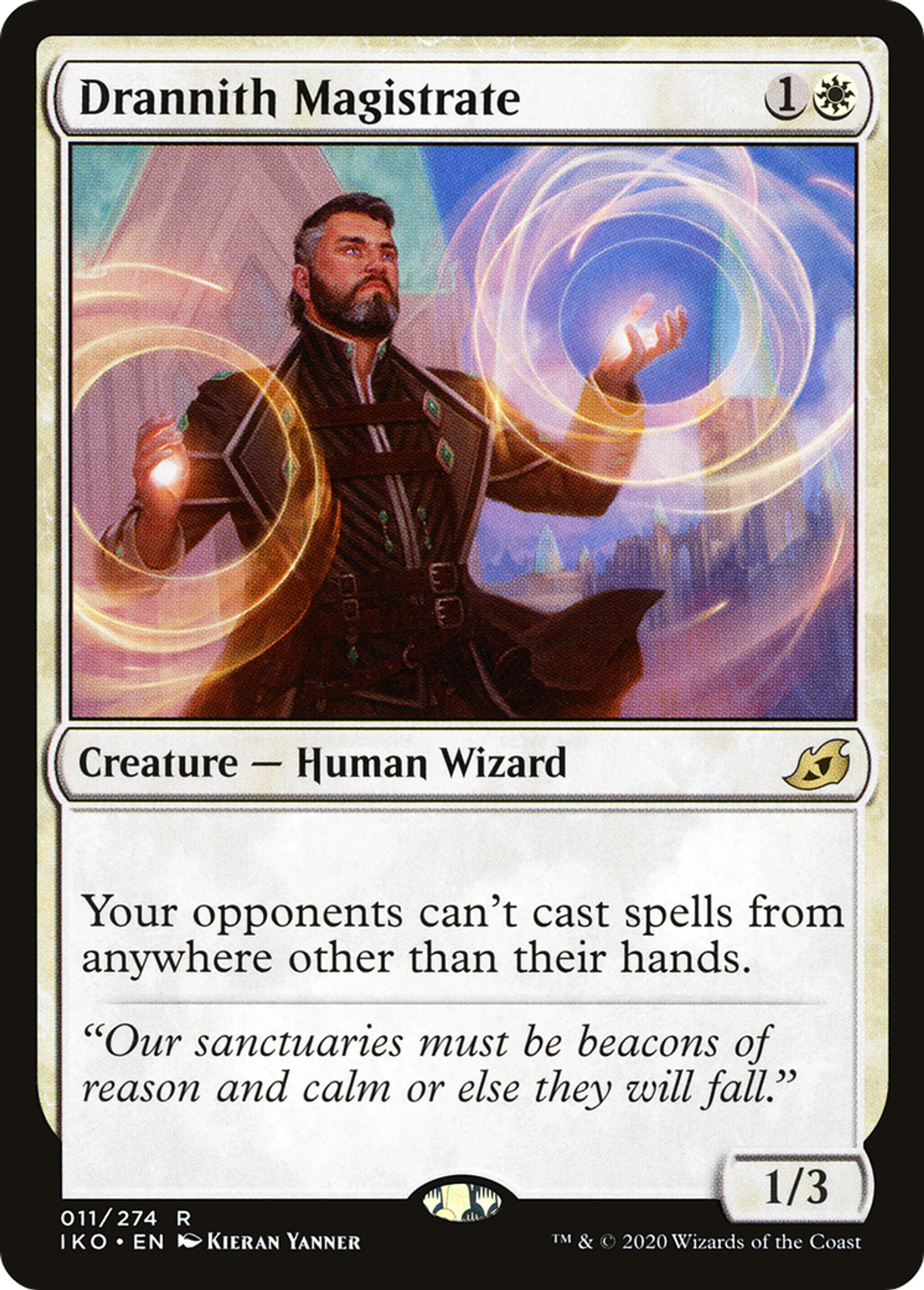 Drannith Magistrate — Ikoria: Lair of Behemoths — Magic: The Gathering