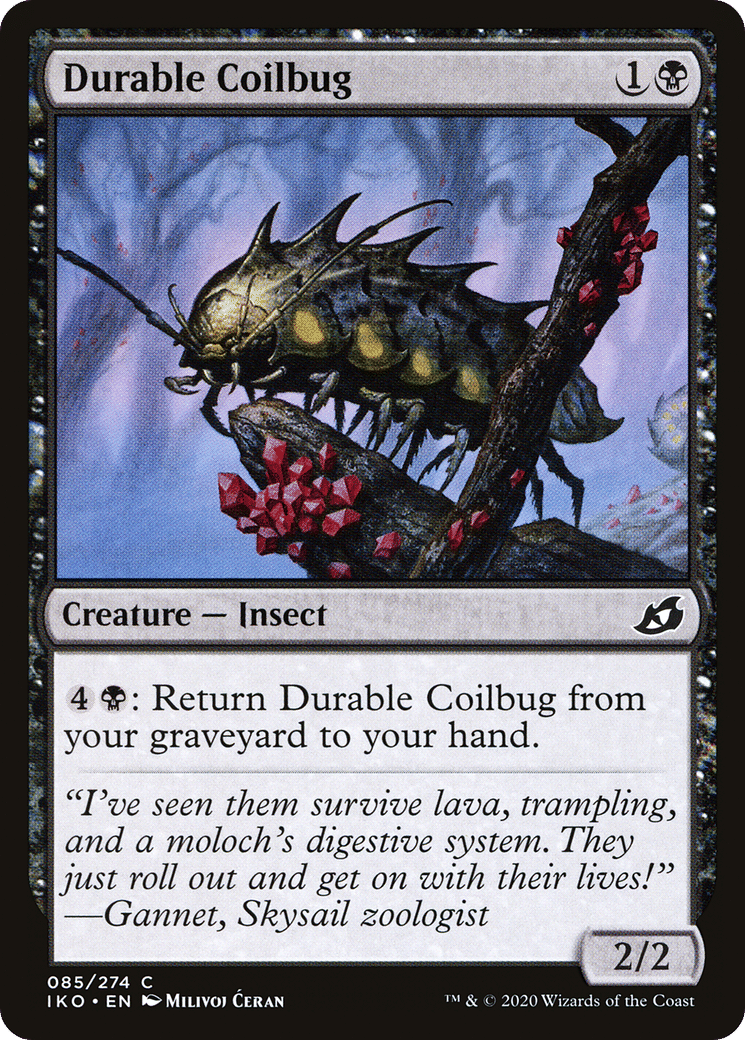 Durable Coilbug — Ikoria: Lair of Behemoths — Magic: The Gathering