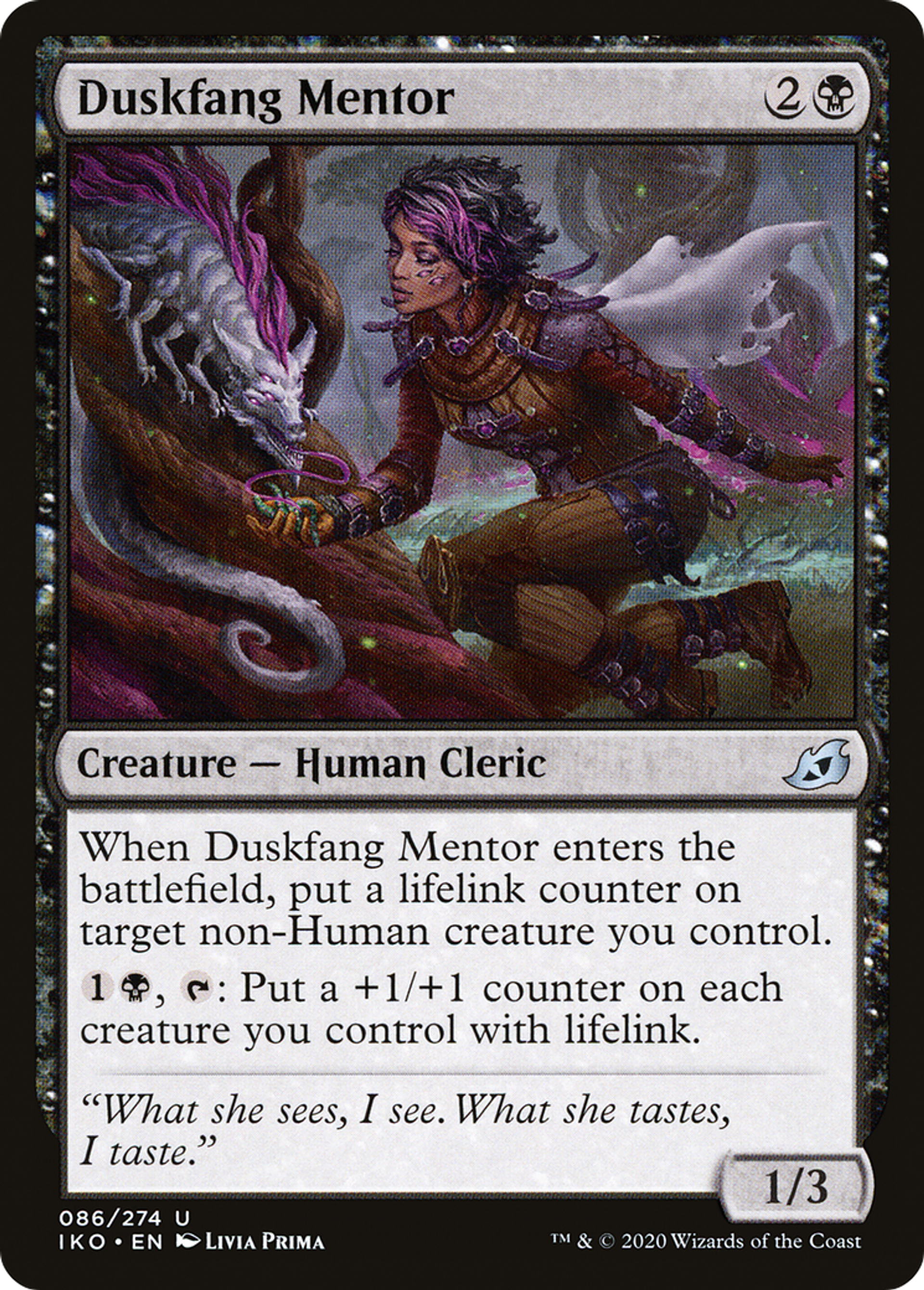 Duskfang Mentor — Ikoria: Lair of Behemoths — Magic: The Gathering