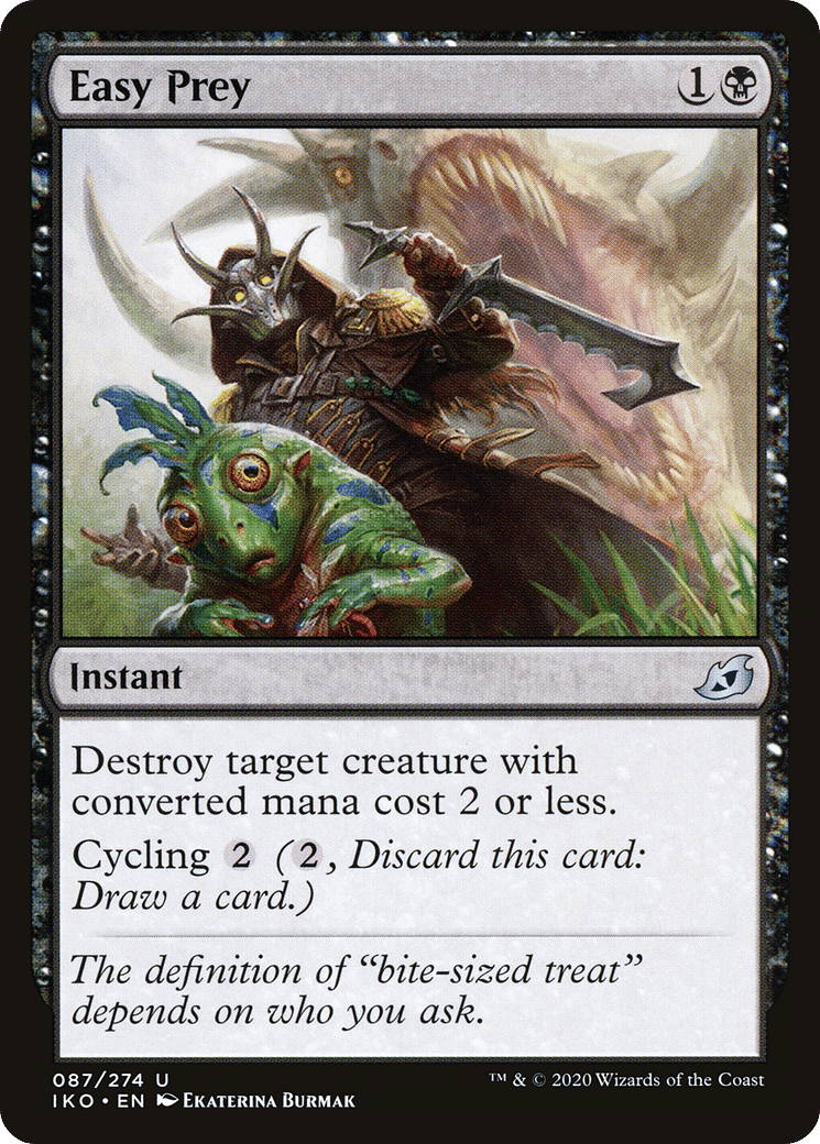 Easy Prey — Ikoria: Lair of Behemoths — Magic: The Gathering