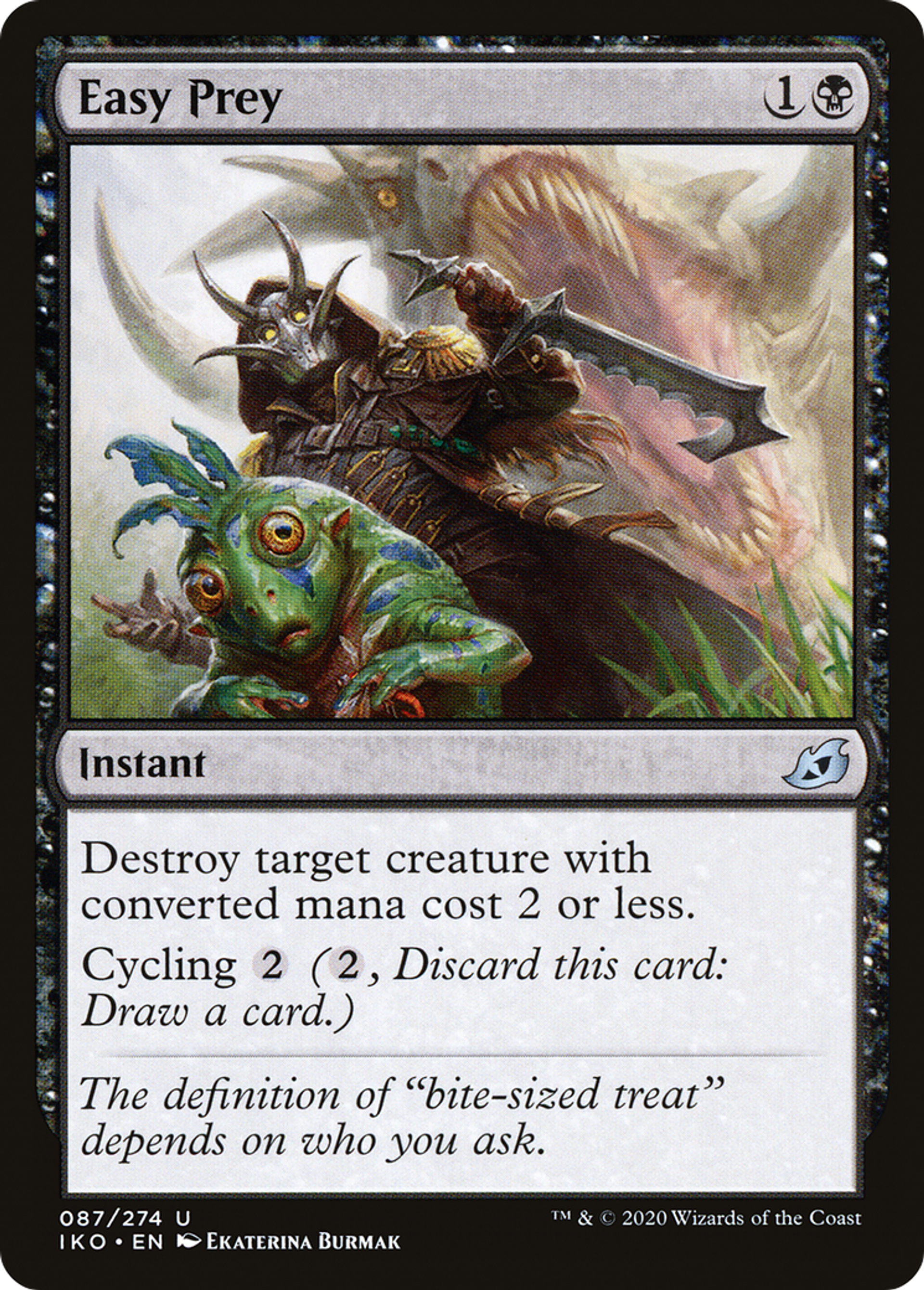 Easy Prey — Ikoria: Lair of Behemoths — Magic: The Gathering