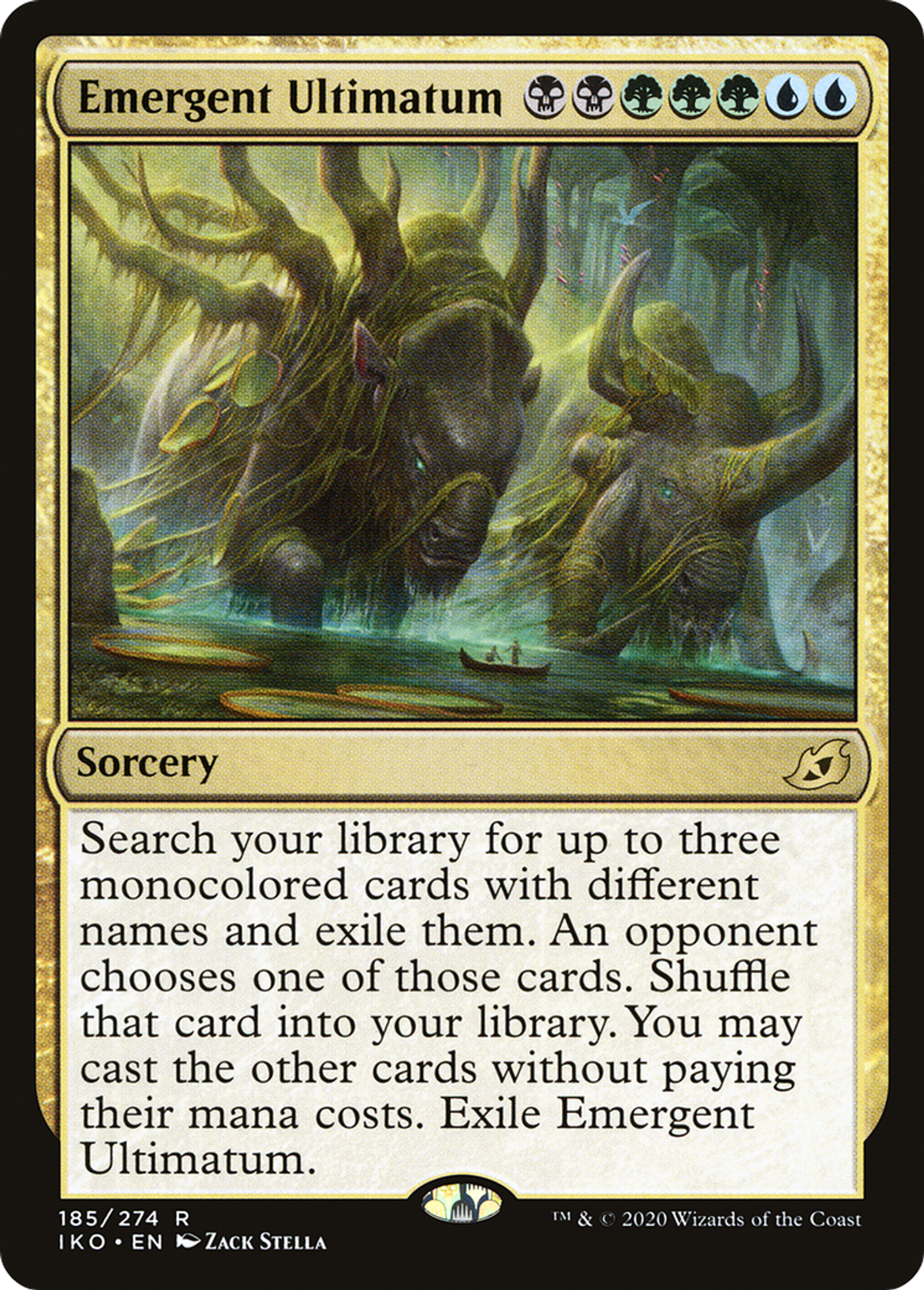 Ultimatum émergent — Ikoria: Lair of Behemoths — Magic: The Gathering