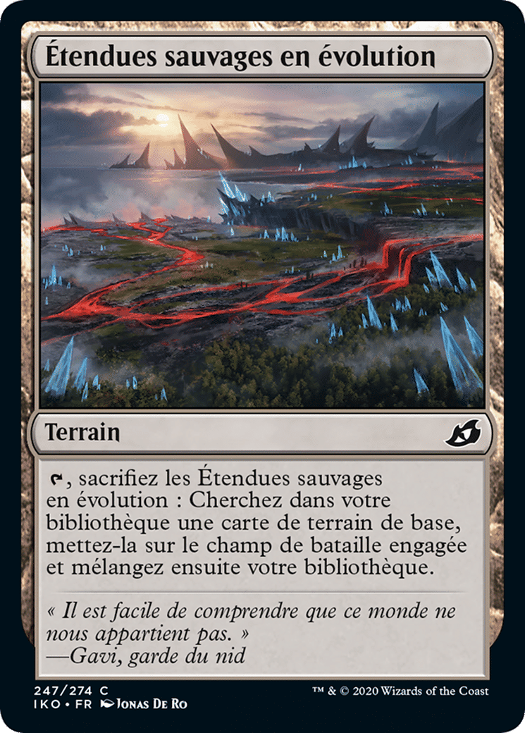 Étendues sauvages en évolution — Ikoria: Lair of Behemoths — Magic: The Gathering
