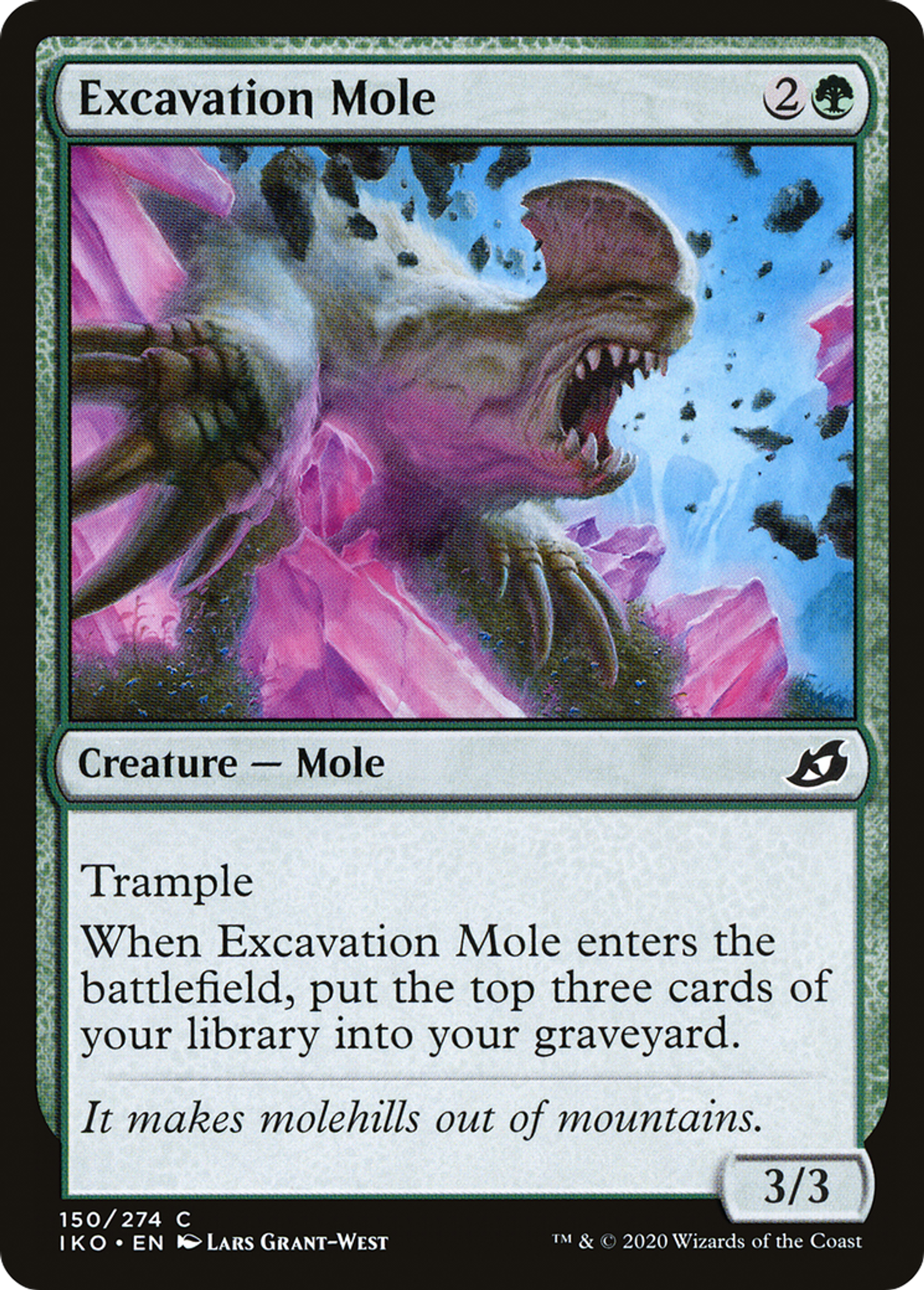 Excavation Mole — Ikoria: Lair of Behemoths — Magic: The Gathering