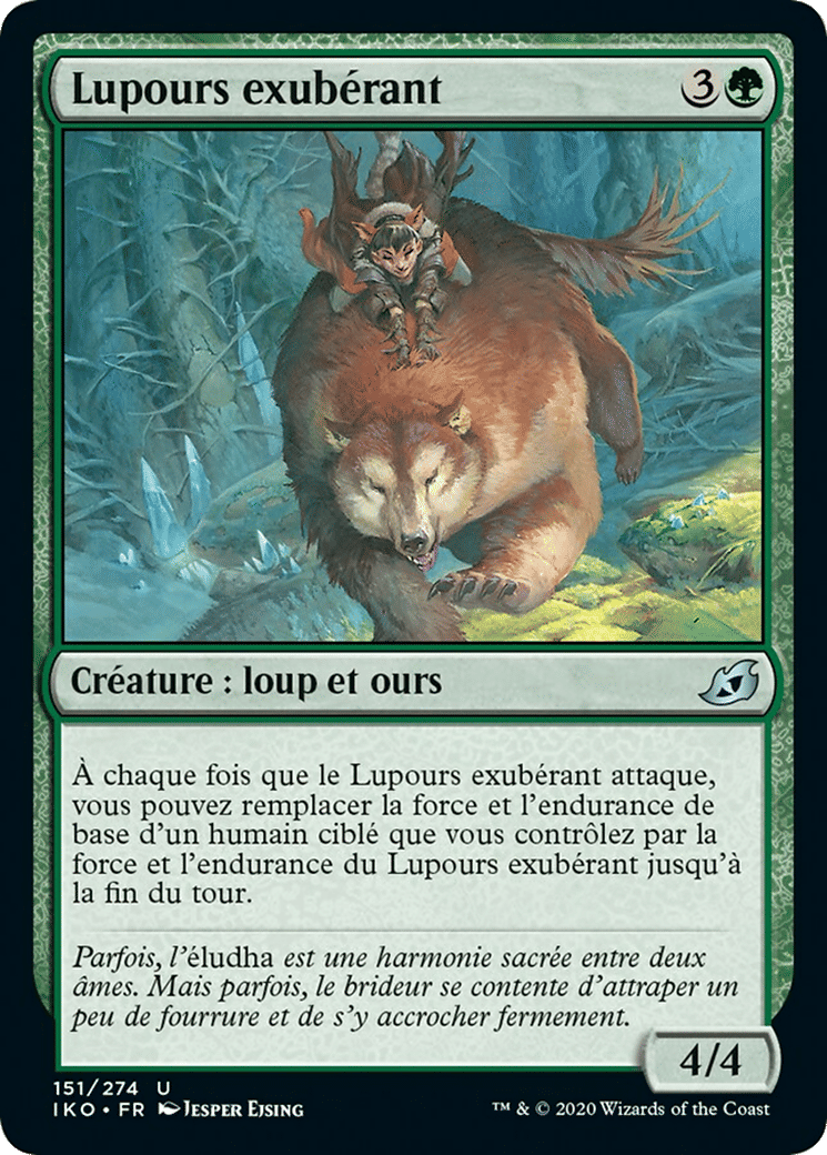 Lupours exubérant — Ikoria: Lair of Behemoths — Magic: The Gathering