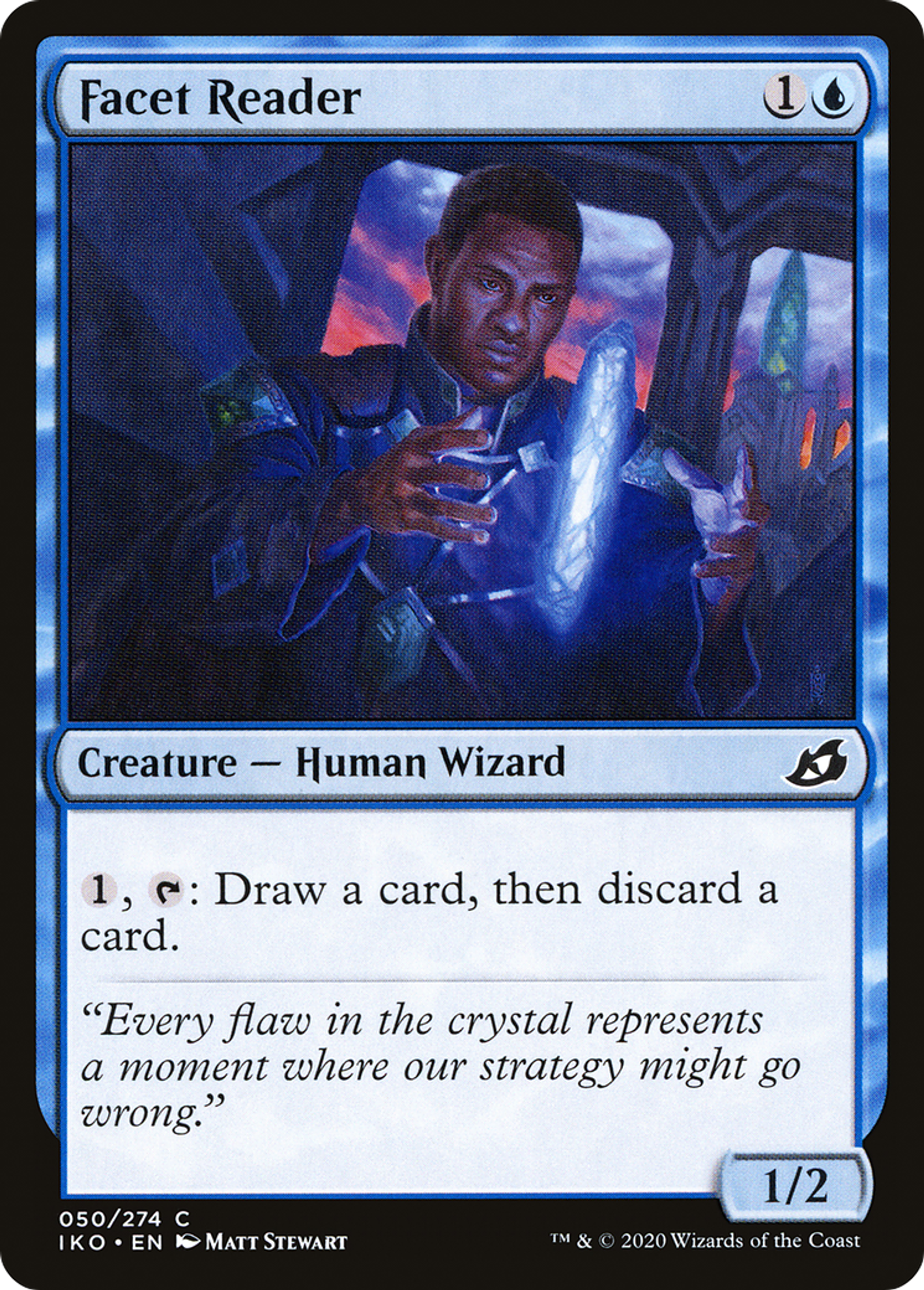 Facet Reader — Ikoria: Lair of Behemoths — Magic: The Gathering