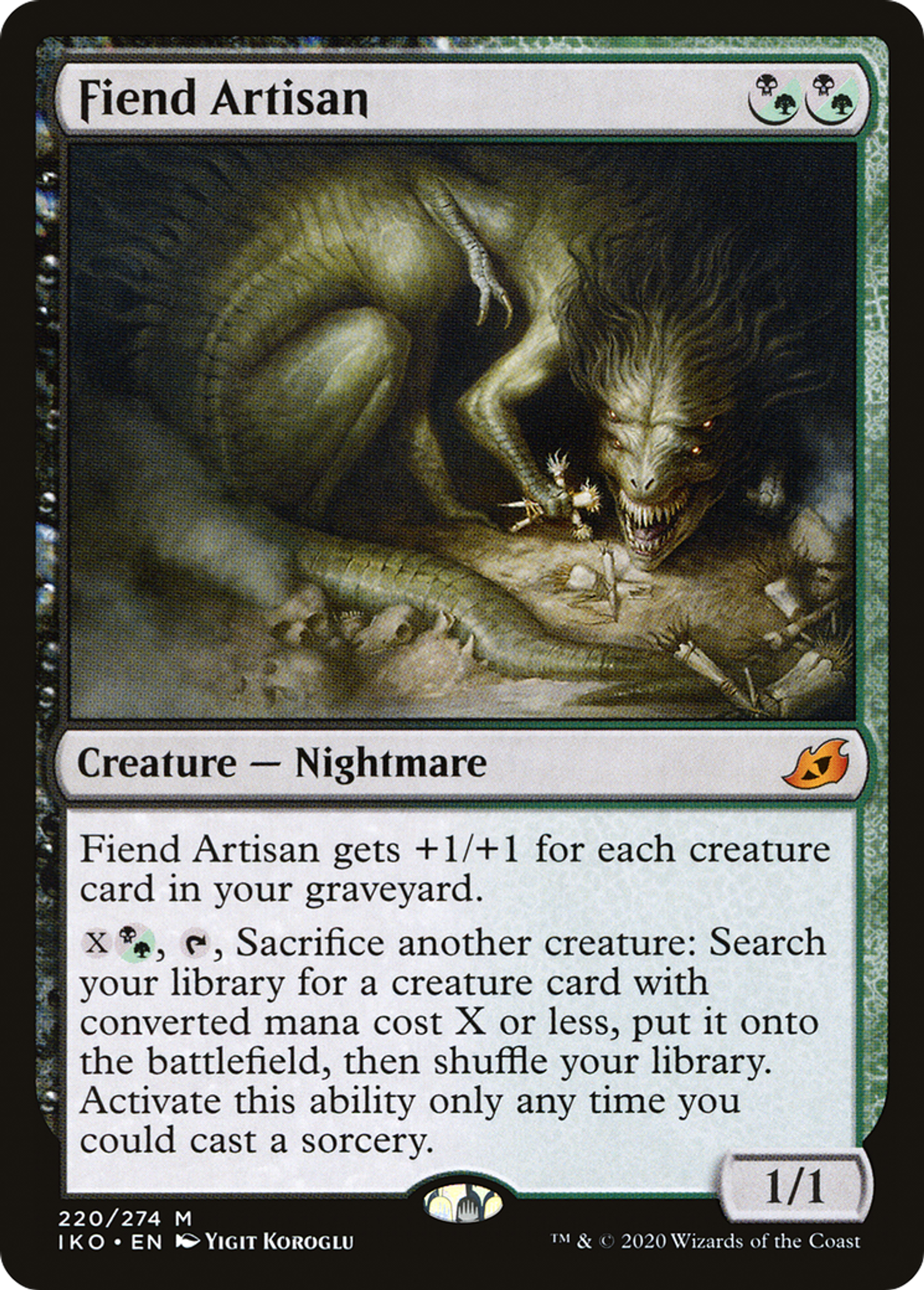 Fiend Artisan — Ikoria: Lair of Behemoths — Magic: The Gathering