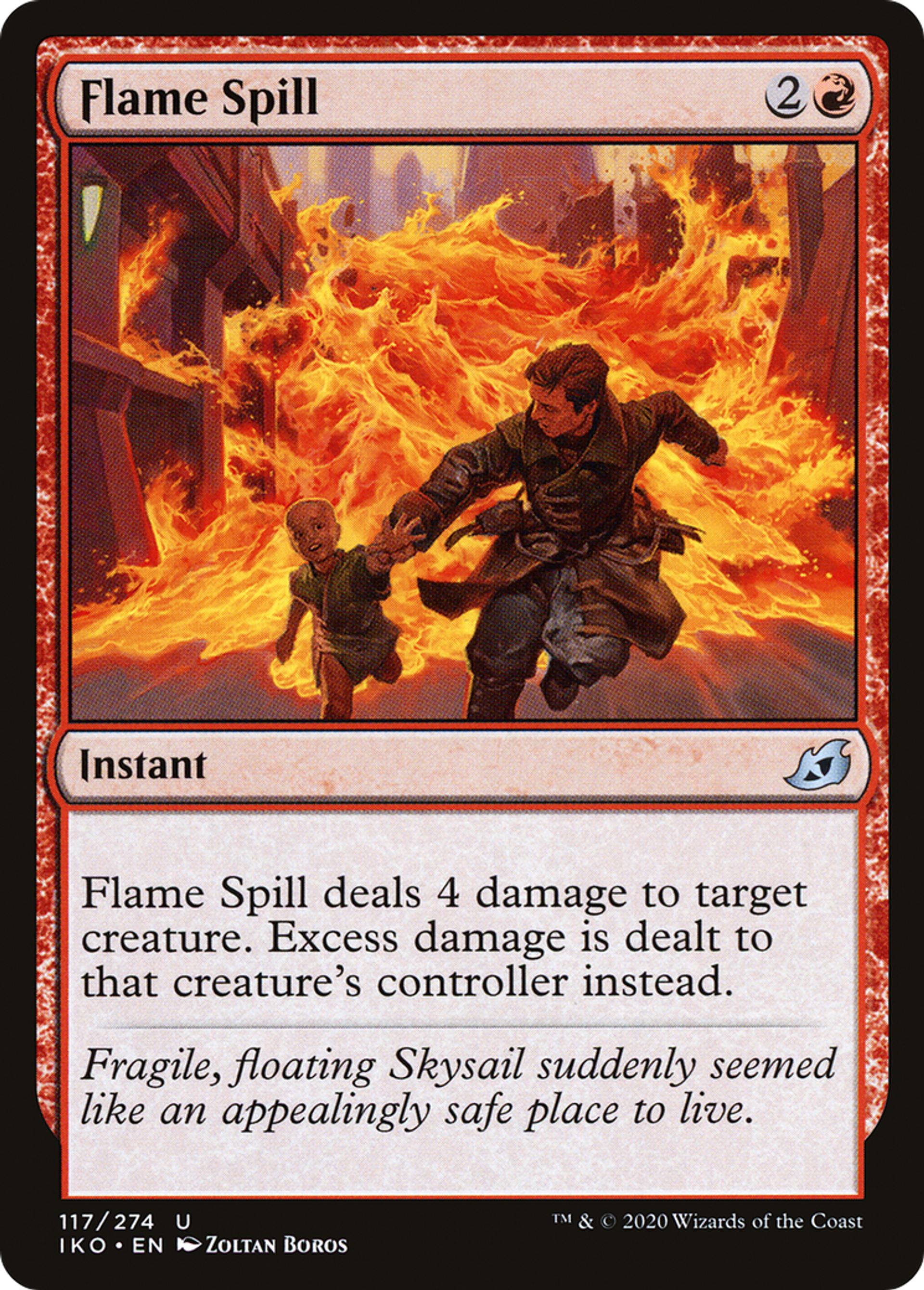Flame Spill — Ikoria: Lair of Behemoths — Magic: The Gathering