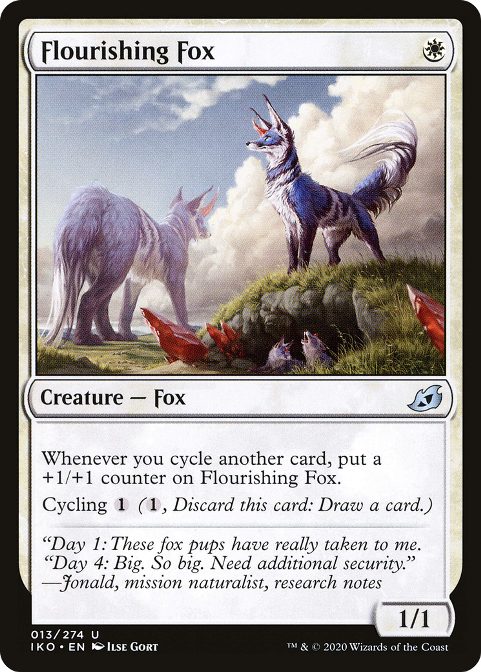 Renard prospère — Ikoria: Lair of Behemoths — Magic: The Gathering