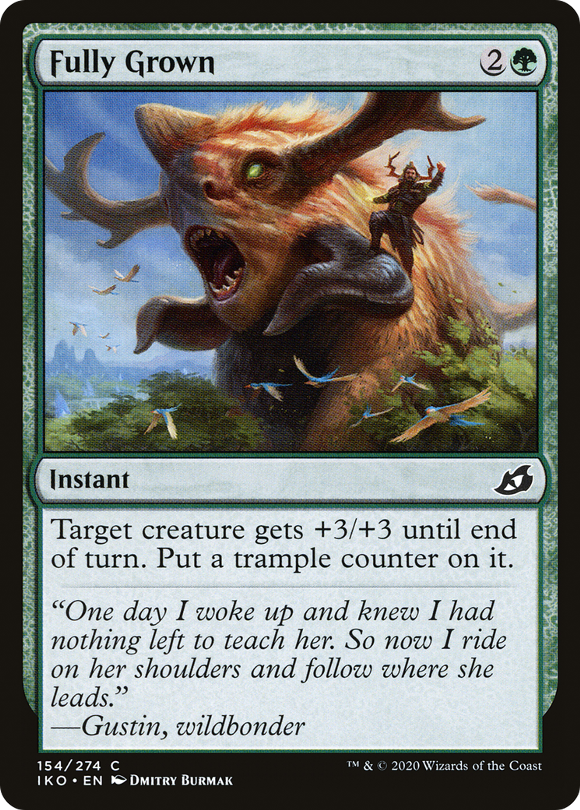 Fully Grown — Ikoria: Lair of Behemoths — Magic: The Gathering