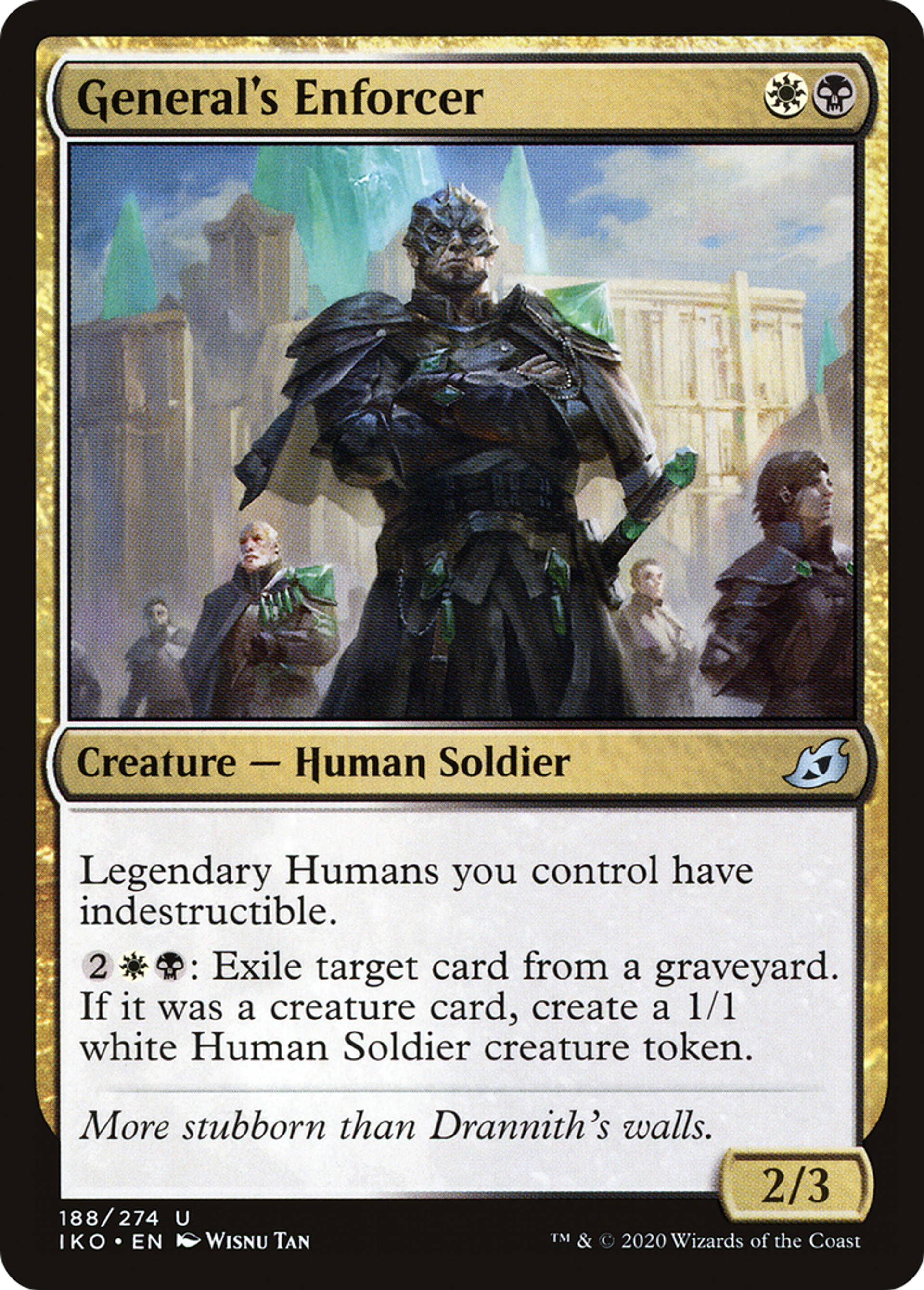 General's Enforcer — Ikoria: Lair of Behemoths — Magic: The Gathering