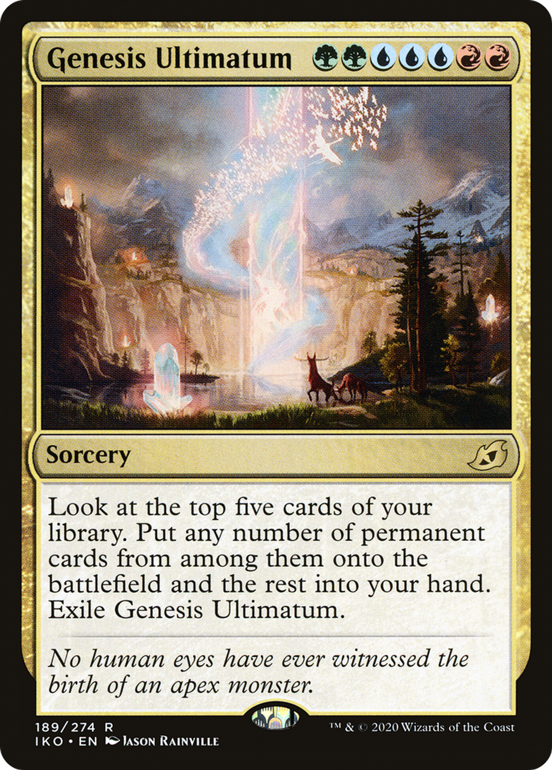 Genesis Ultimatum — Ikoria: Lair of Behemoths — Magic: The Gathering