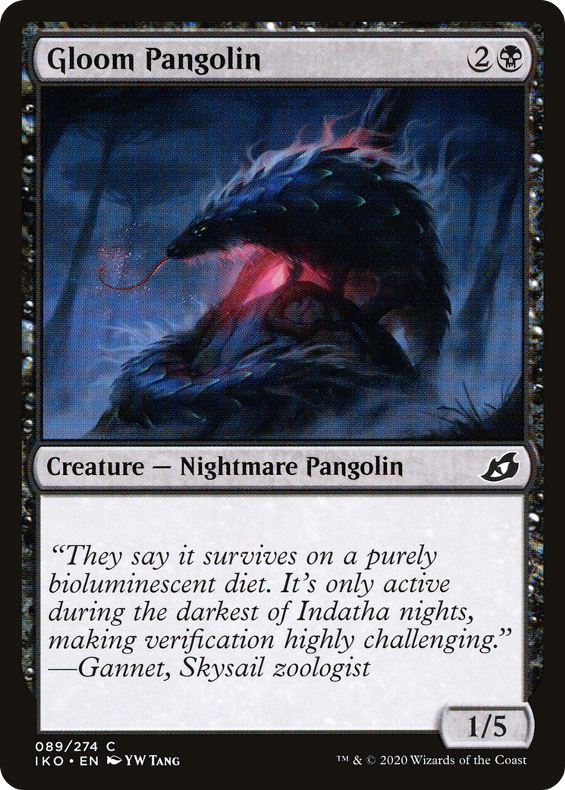 Gloom Pangolin — Ikoria: Lair of Behemoths — Magic: The Gathering