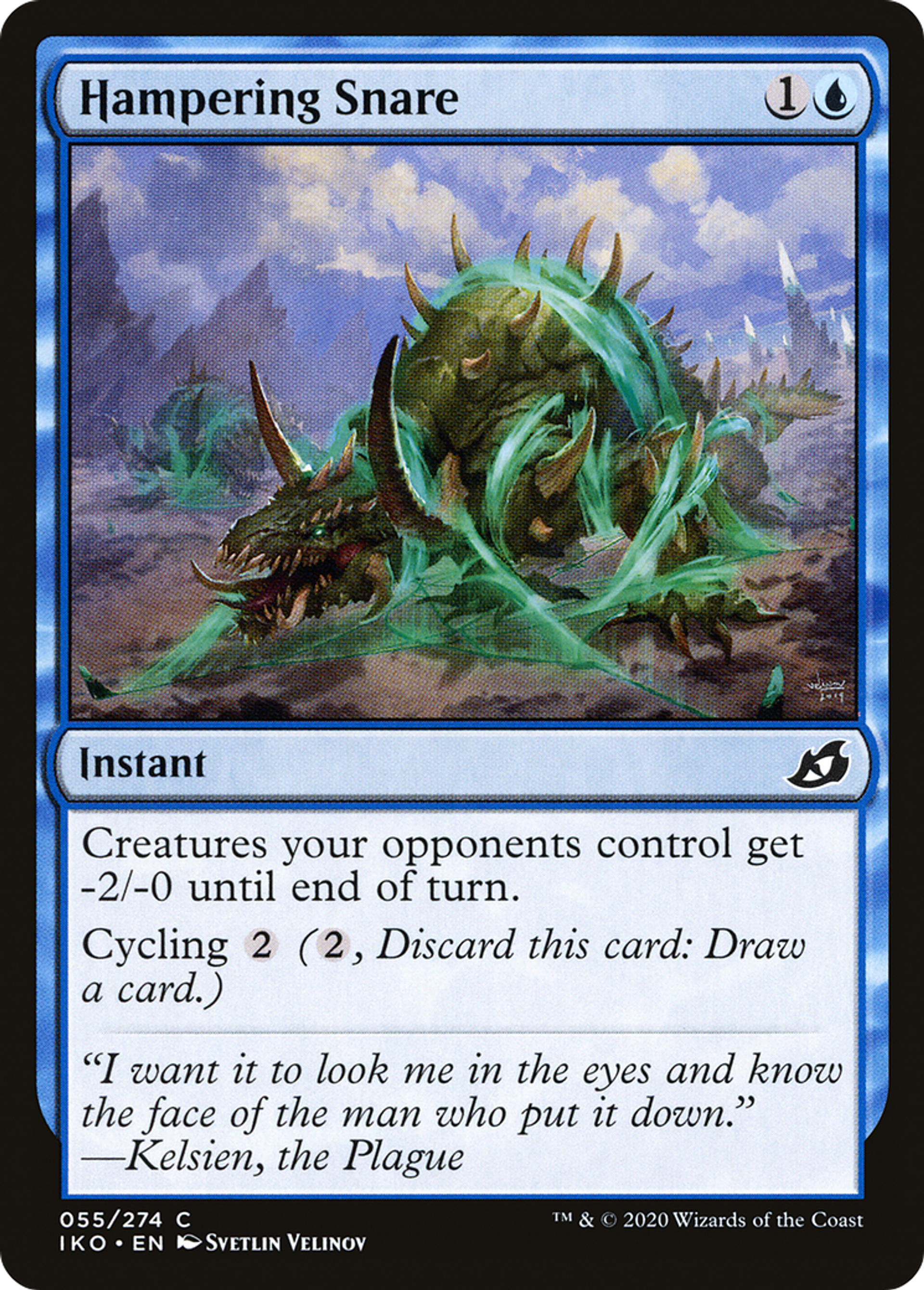 Hampering Snare — Ikoria: Lair of Behemoths — Magic: The Gathering