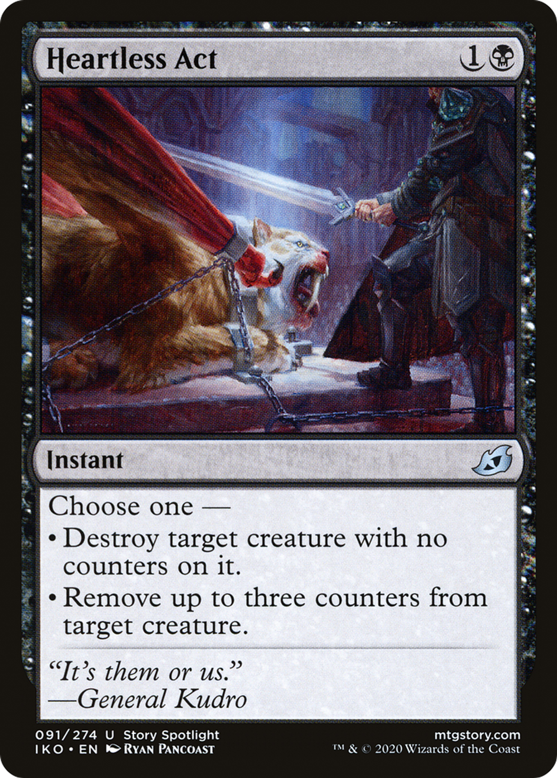Heartless Act — Ikoria: Lair of Behemoths — Magic: The Gathering