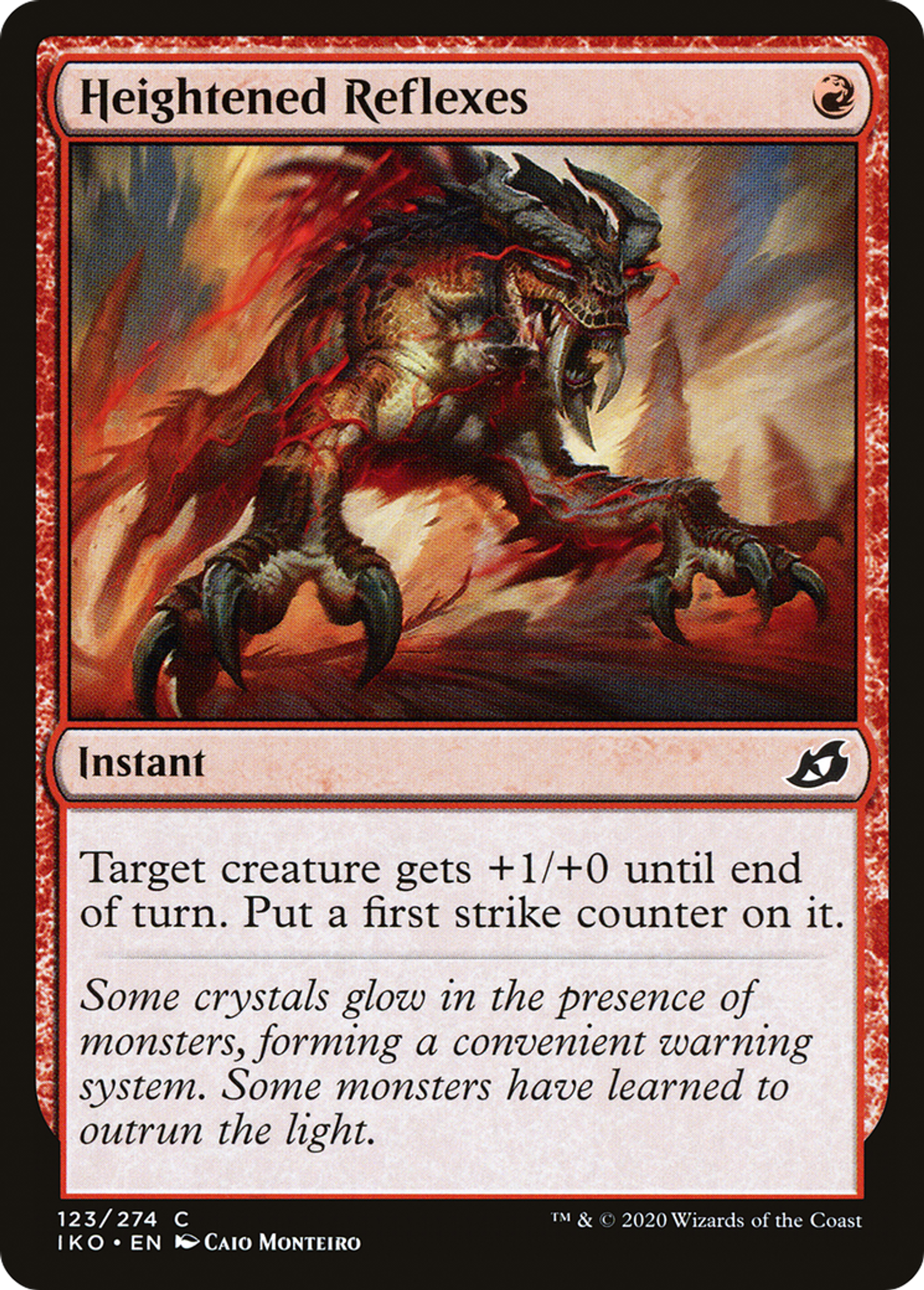 Heightened Reflexes — Ikoria: Lair of Behemoths — Magic: The Gathering