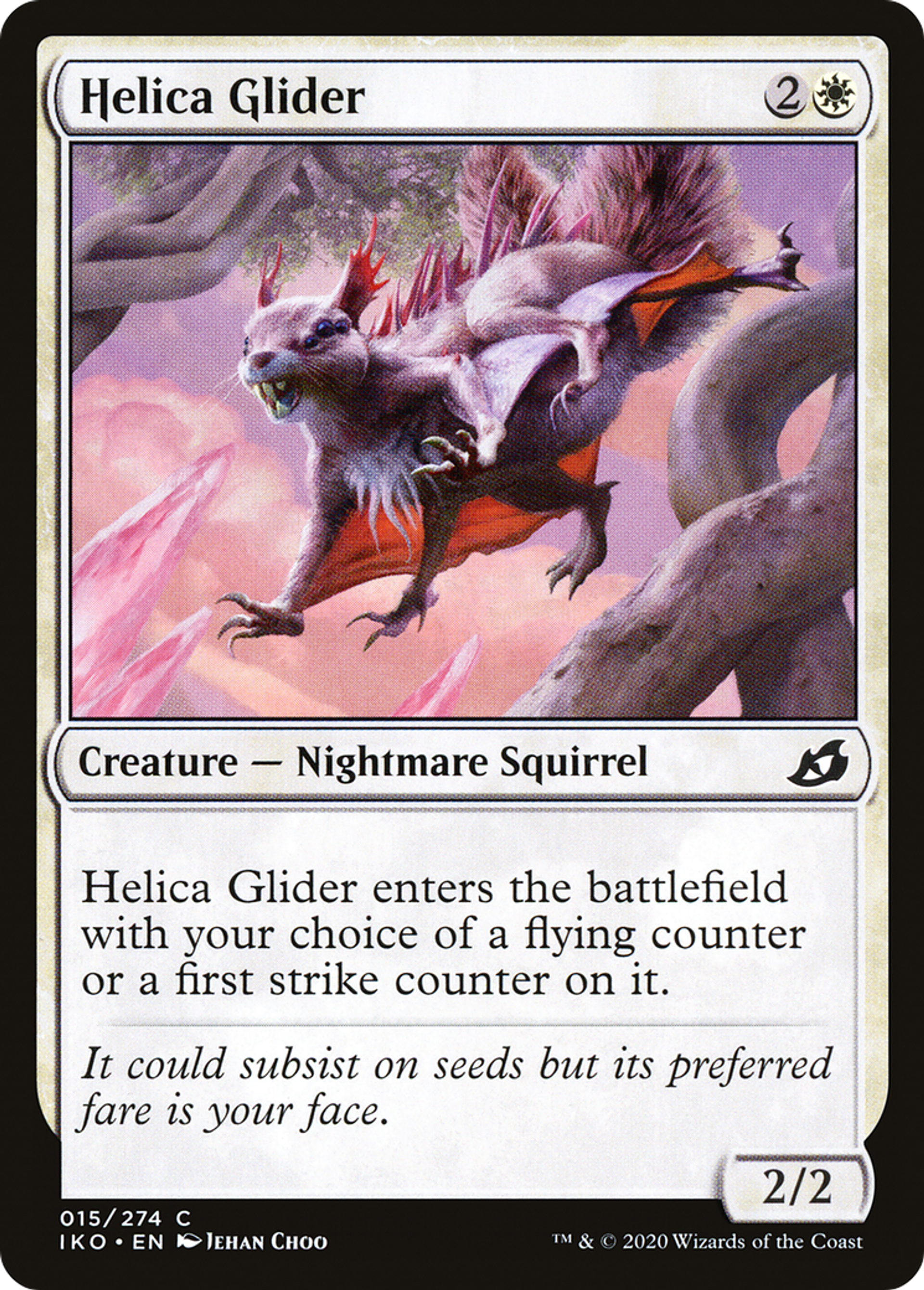 Helica Glider — Ikoria: Lair of Behemoths — Magic: The Gathering
