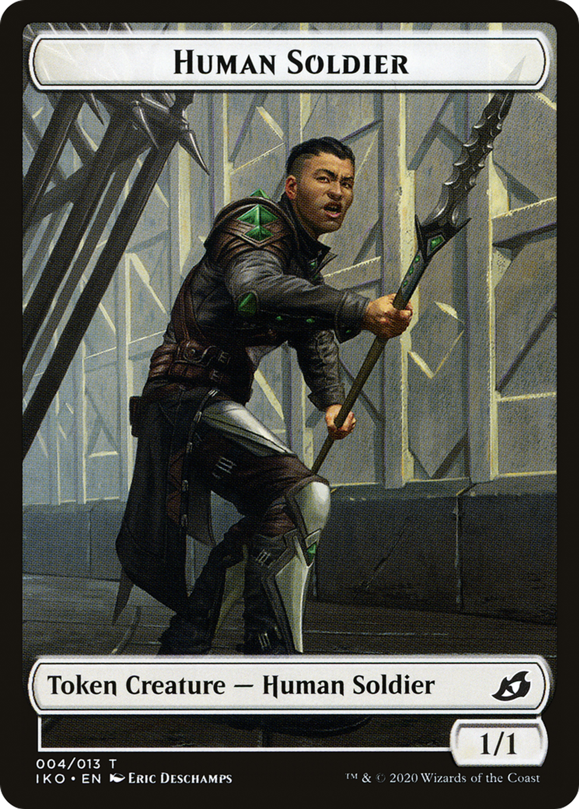 Human Soldier — Ikoria: Lair of Behemoths — Magic: The Gathering