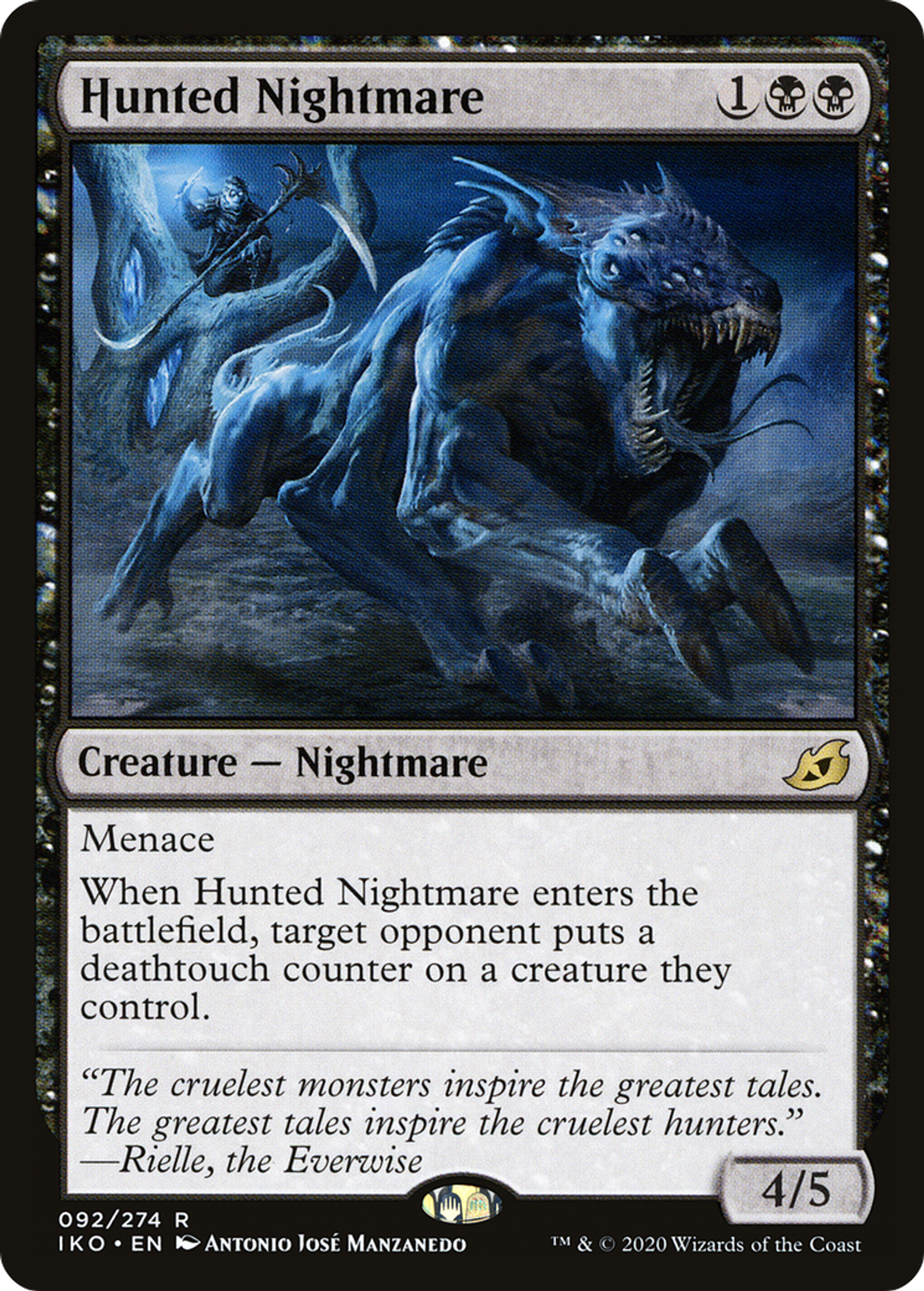 Cauchemar au rabais — Ikoria: Lair of Behemoths — Magic: The Gathering