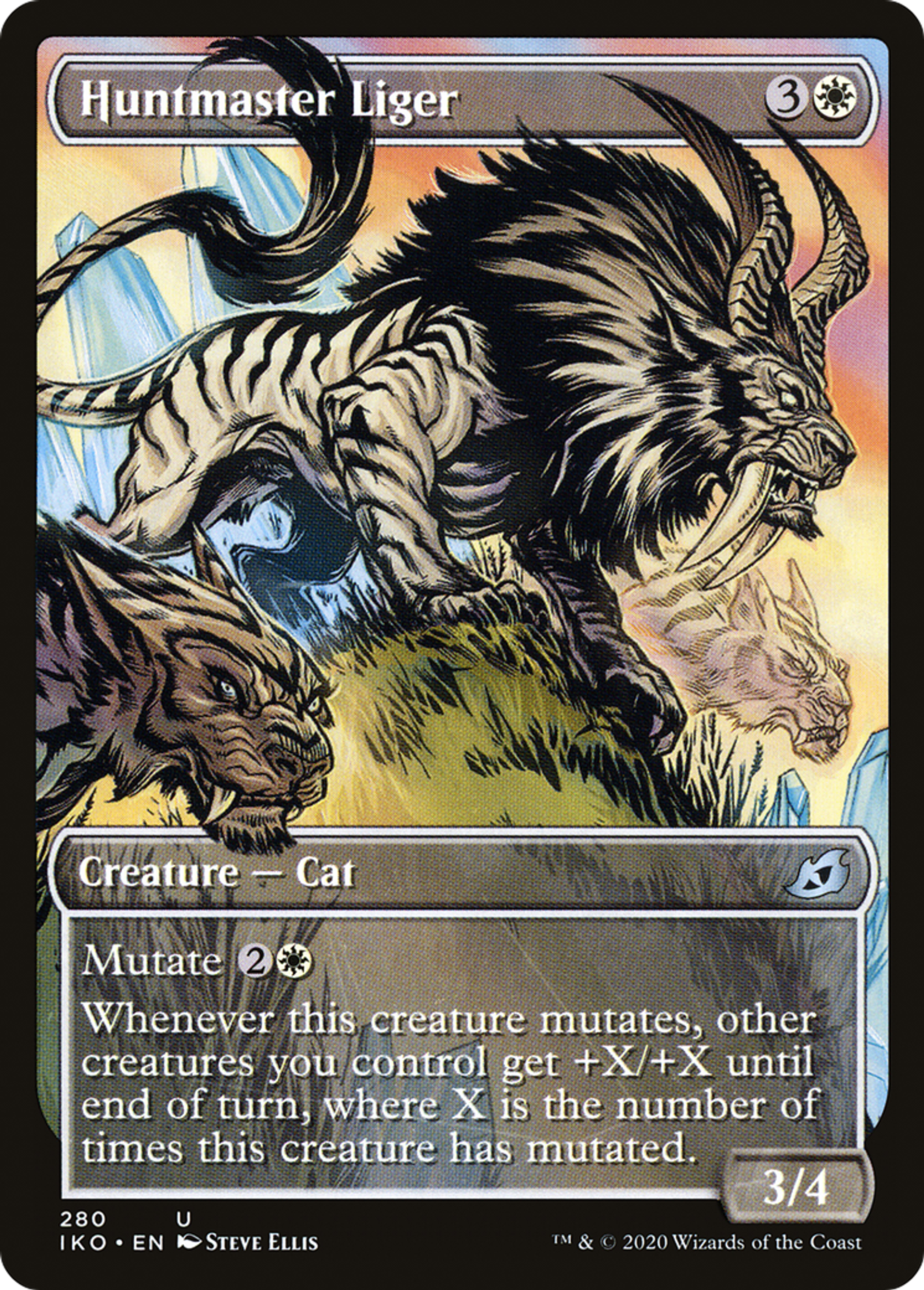 Huntmaster Liger — Ikoria: Lair of Behemoths — Magic: The Gathering