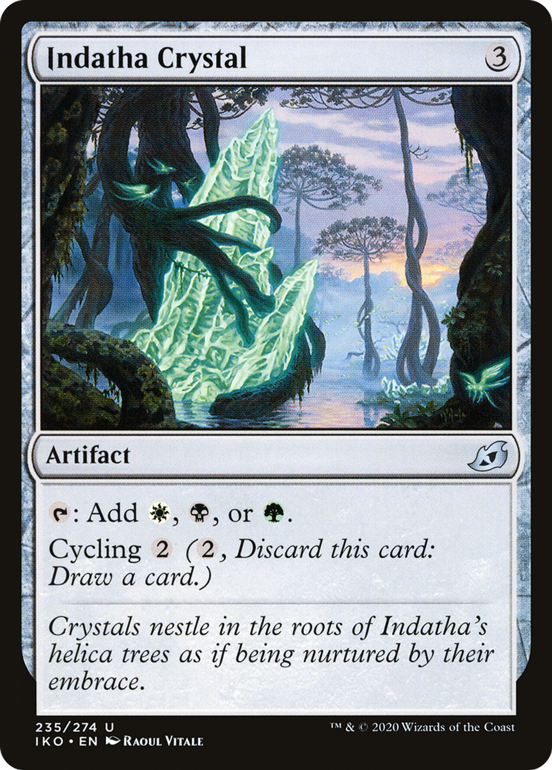 Indatha Crystal — Ikoria: Lair of Behemoths — Magic: The Gathering