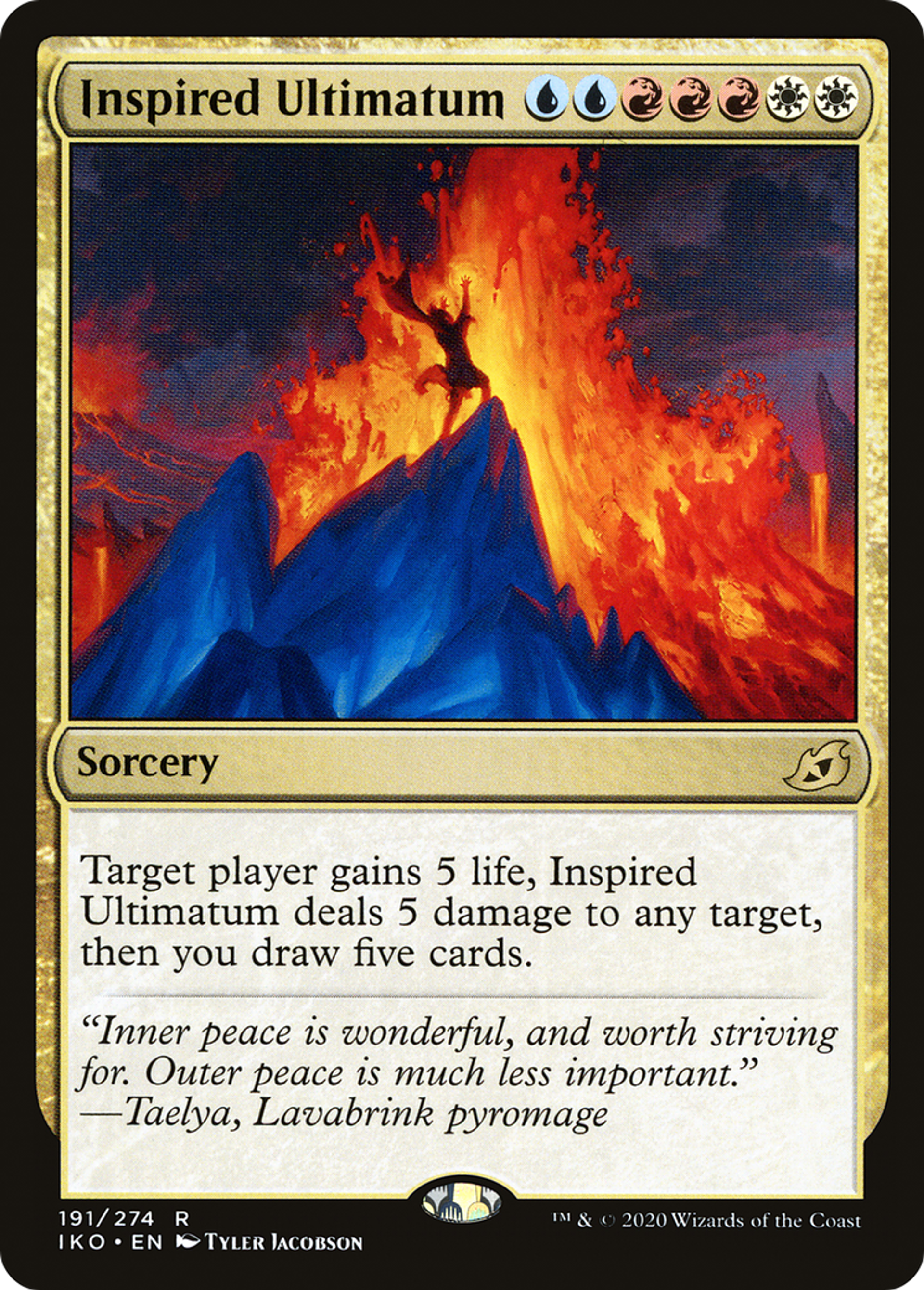 Inspired Ultimatum — Ikoria: Lair of Behemoths — Magic: The Gathering