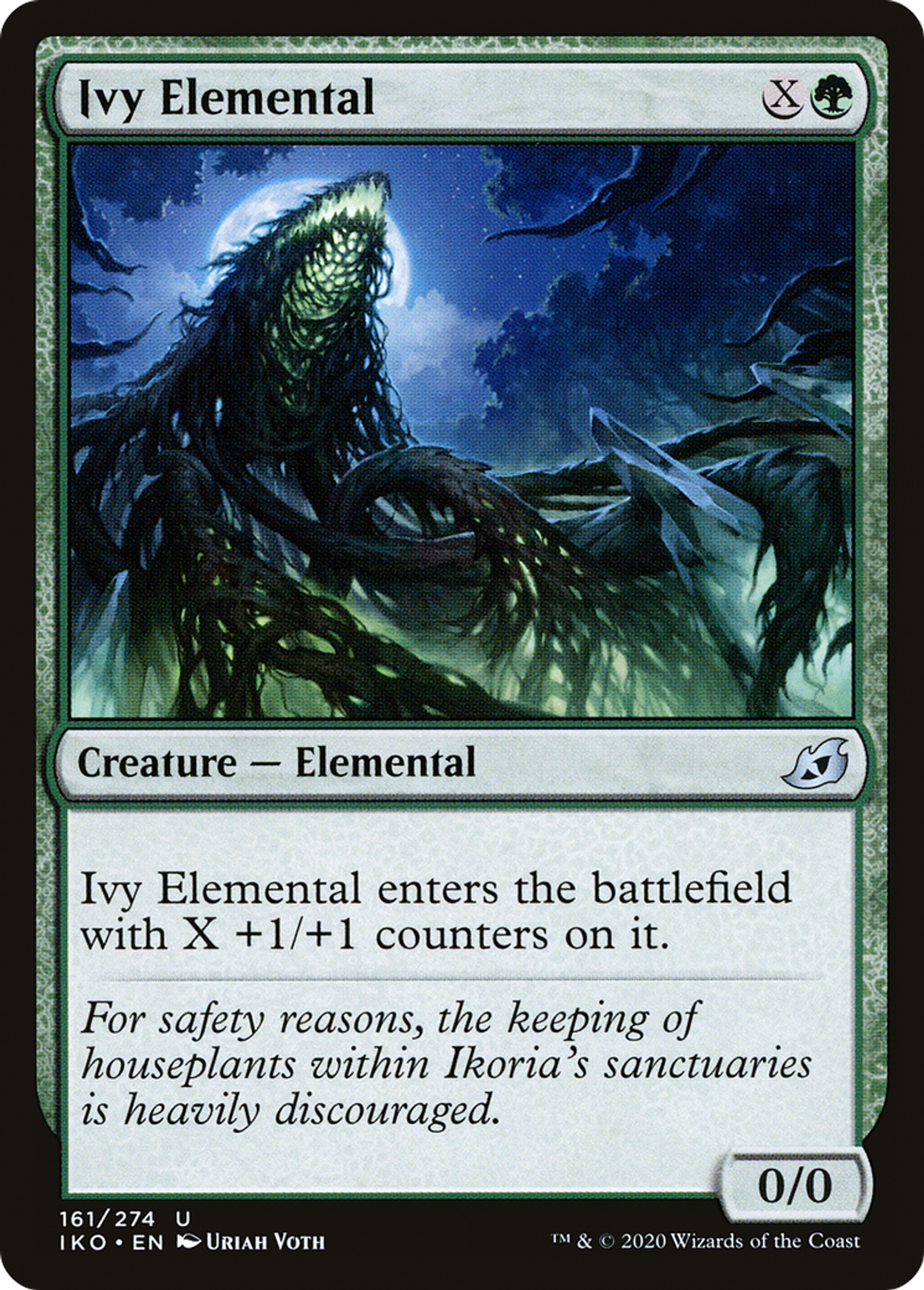 Ivy Elemental — Ikoria: Lair of Behemoths — Magic: The Gathering