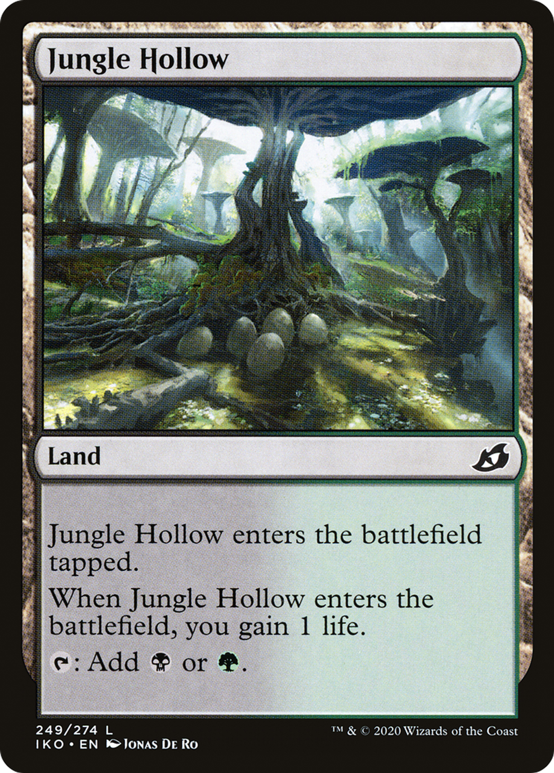 Jungle Hollow — Ikoria: Lair of Behemoths — Magic: The Gathering