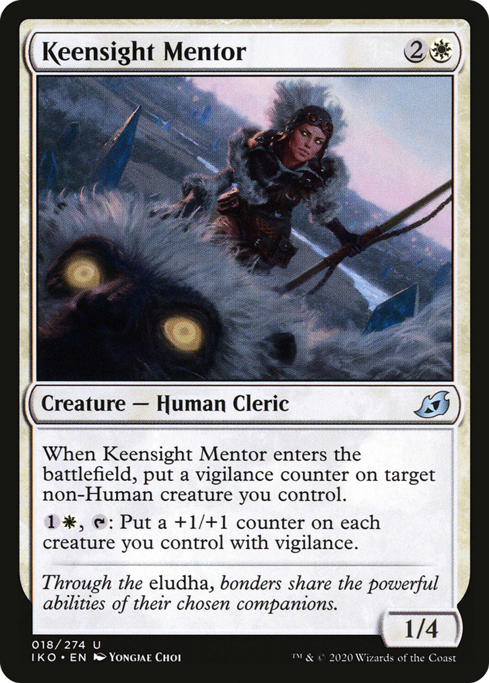Keensight Mentor — Ikoria: Lair of Behemoths — Magic: The Gathering