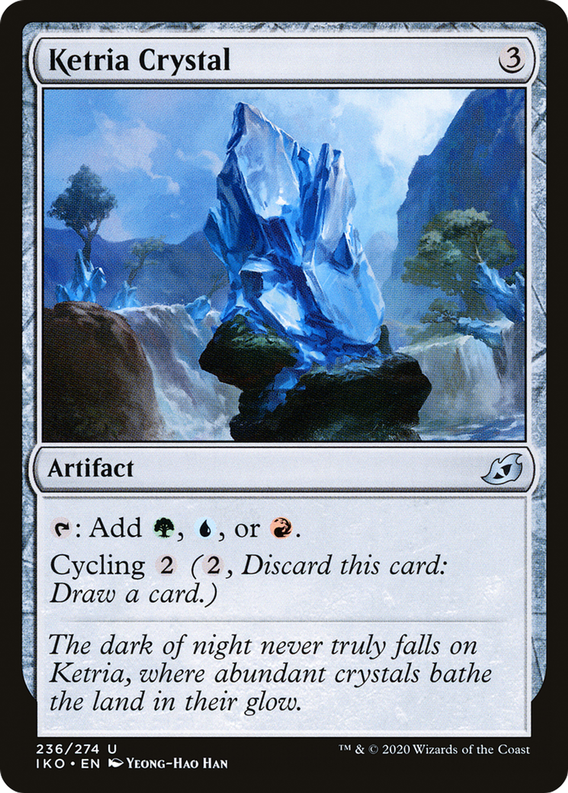 Ketria Crystal — Ikoria: Lair of Behemoths — Magic: The Gathering